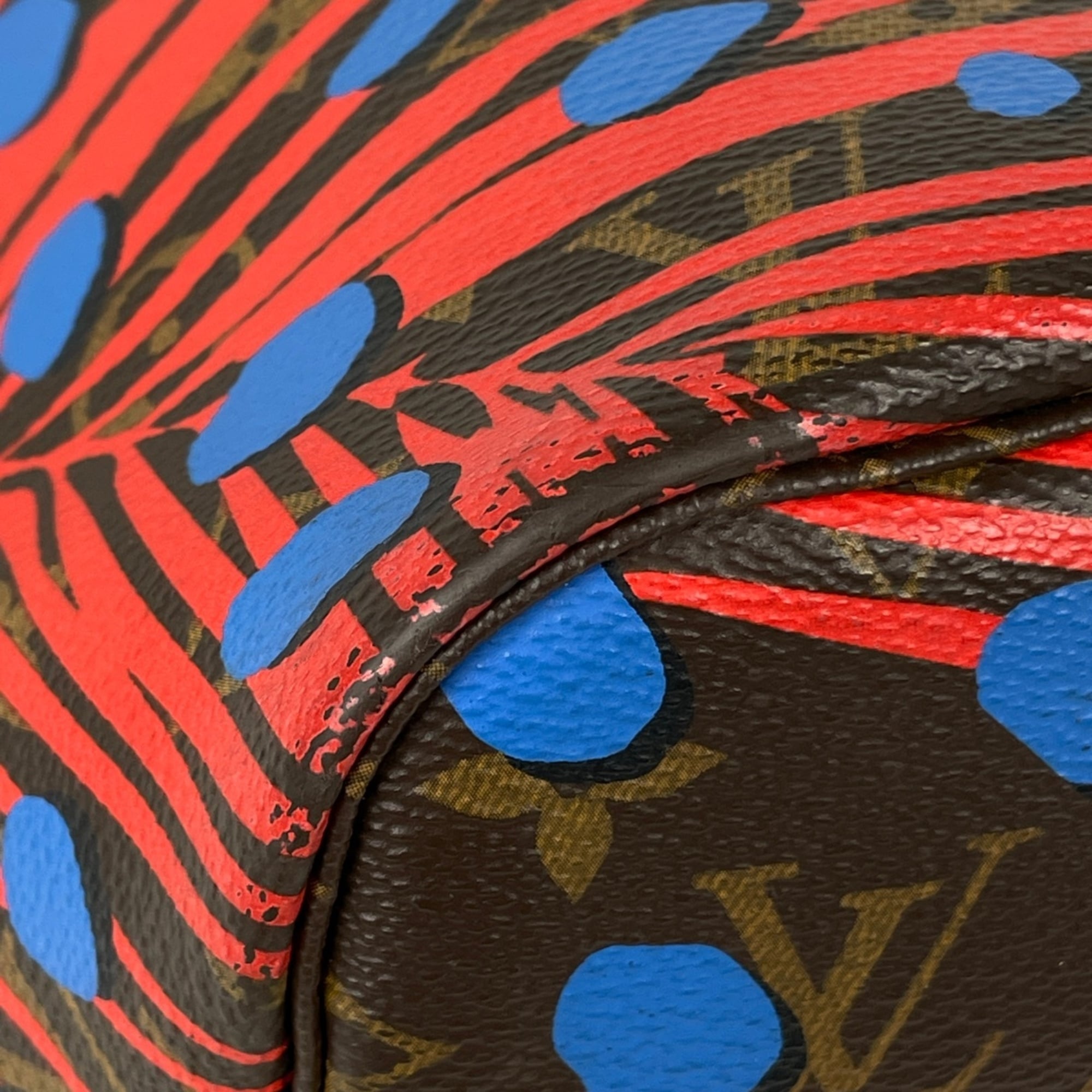 Louis Vuitton Blue Monogram Tote Bag (Pre-Owned)