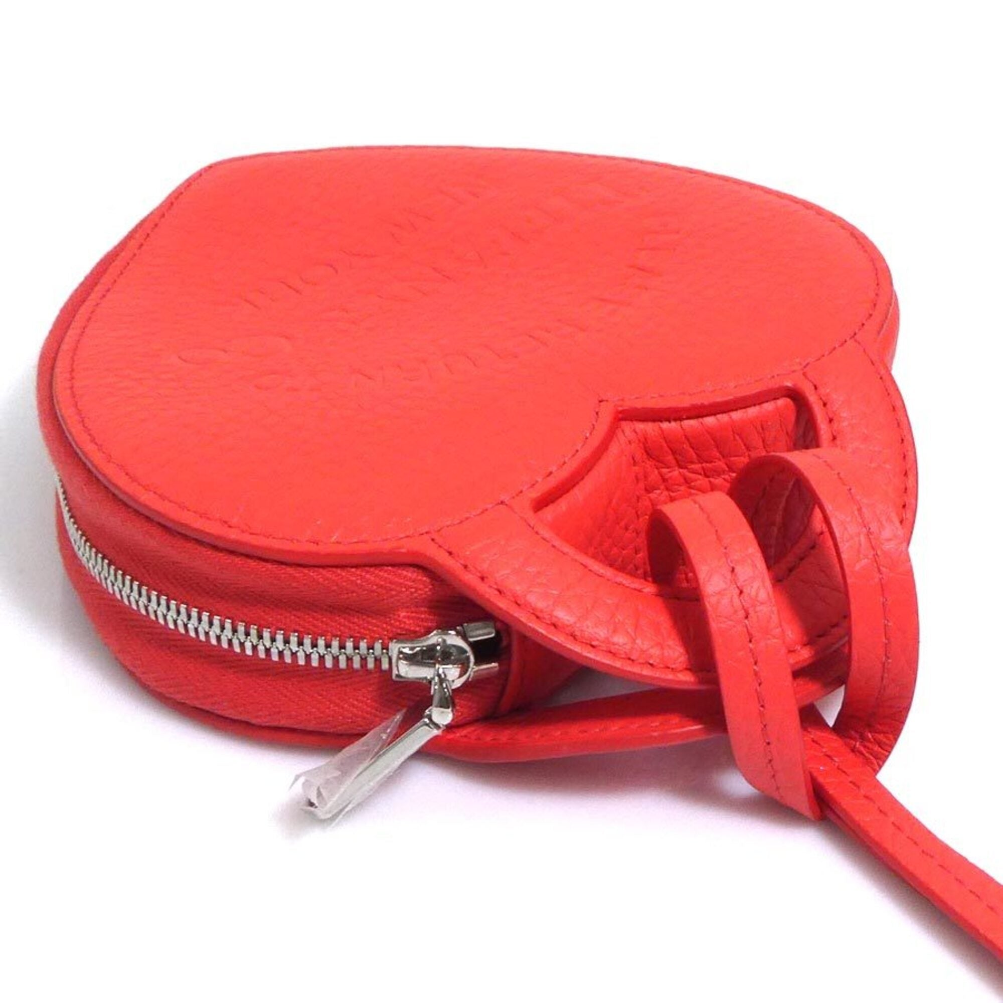 Tiffany Red Color Leather Coin Purse/Coin Case (Pre-Owned)