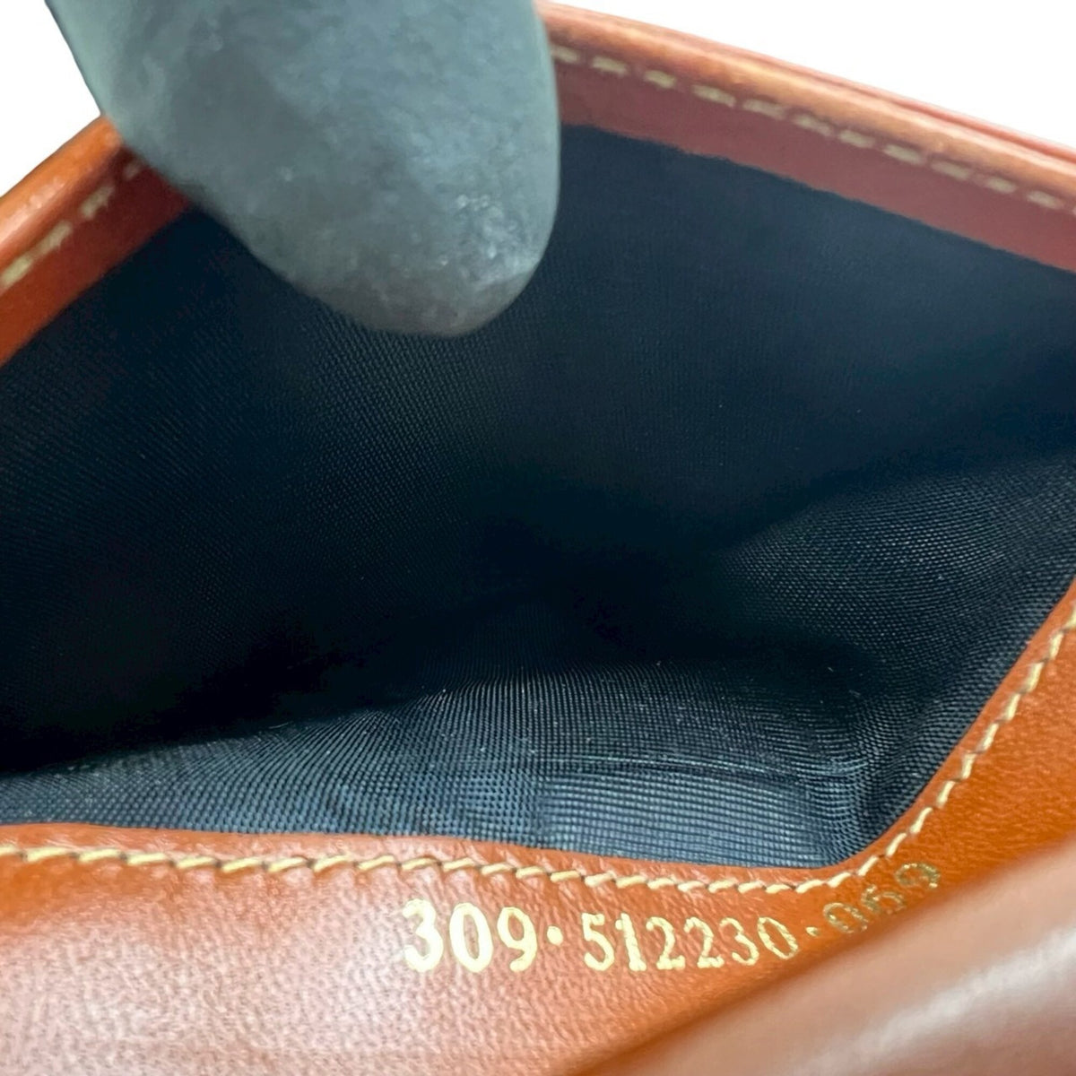 Fendi Black Brown Khaki Leather Pvc Wallet (Bi-Fold) (Pre-Owned)