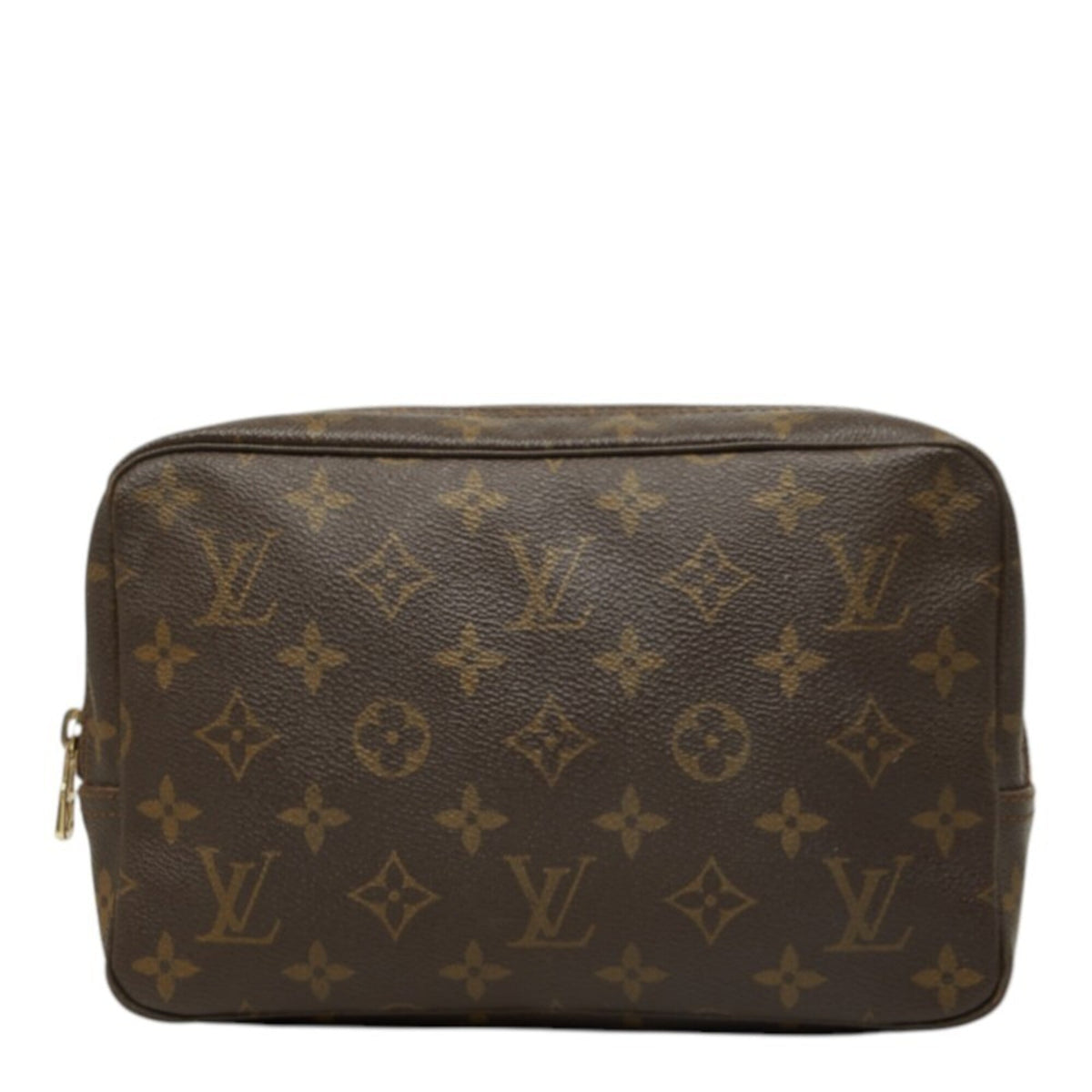 Louis Vuitton Brown Pvc Clutch Bag Pouch (Pre-Owned)