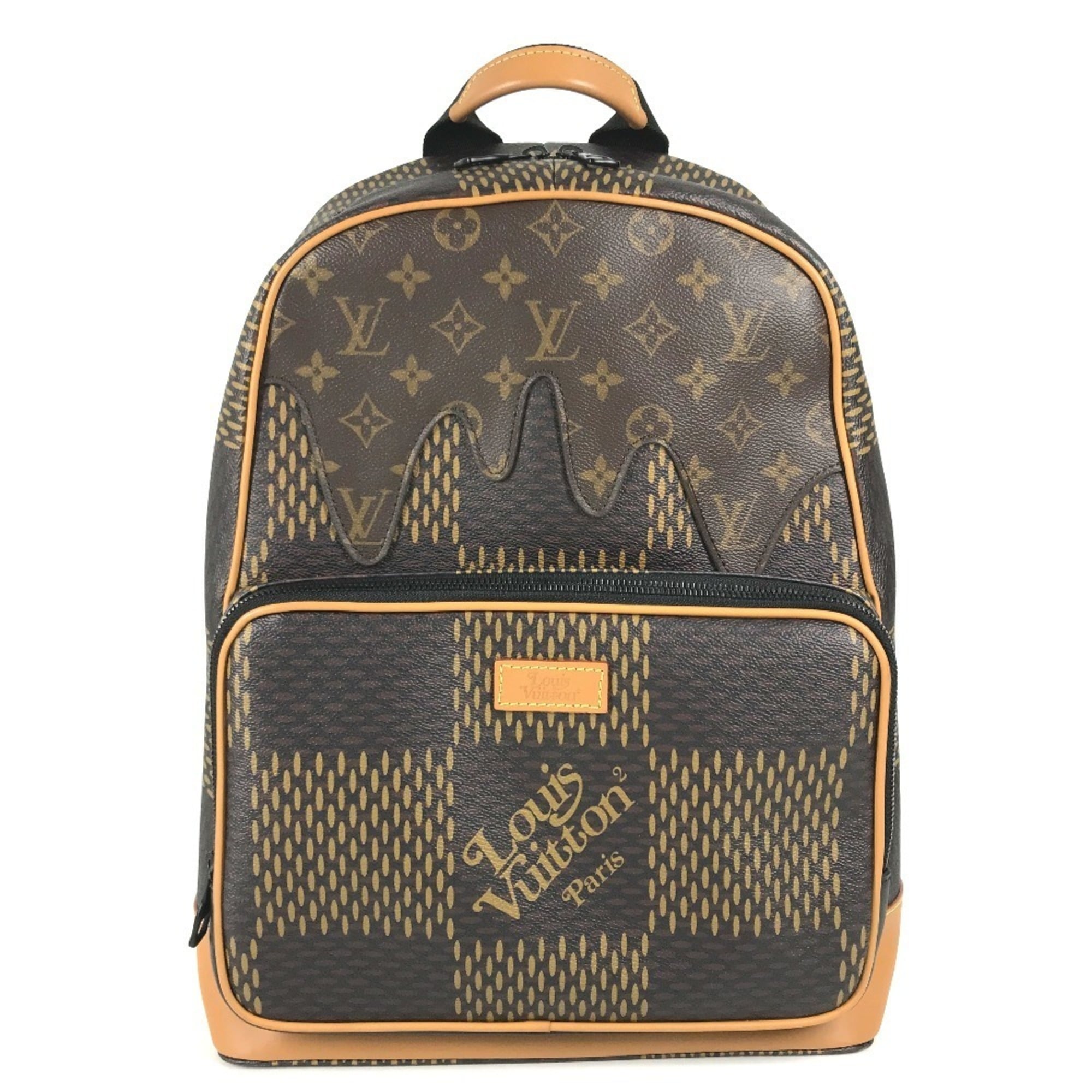 Louis Vuitton Brown Damier Canvas Damier Canvas Backpack (Pre-Owned)