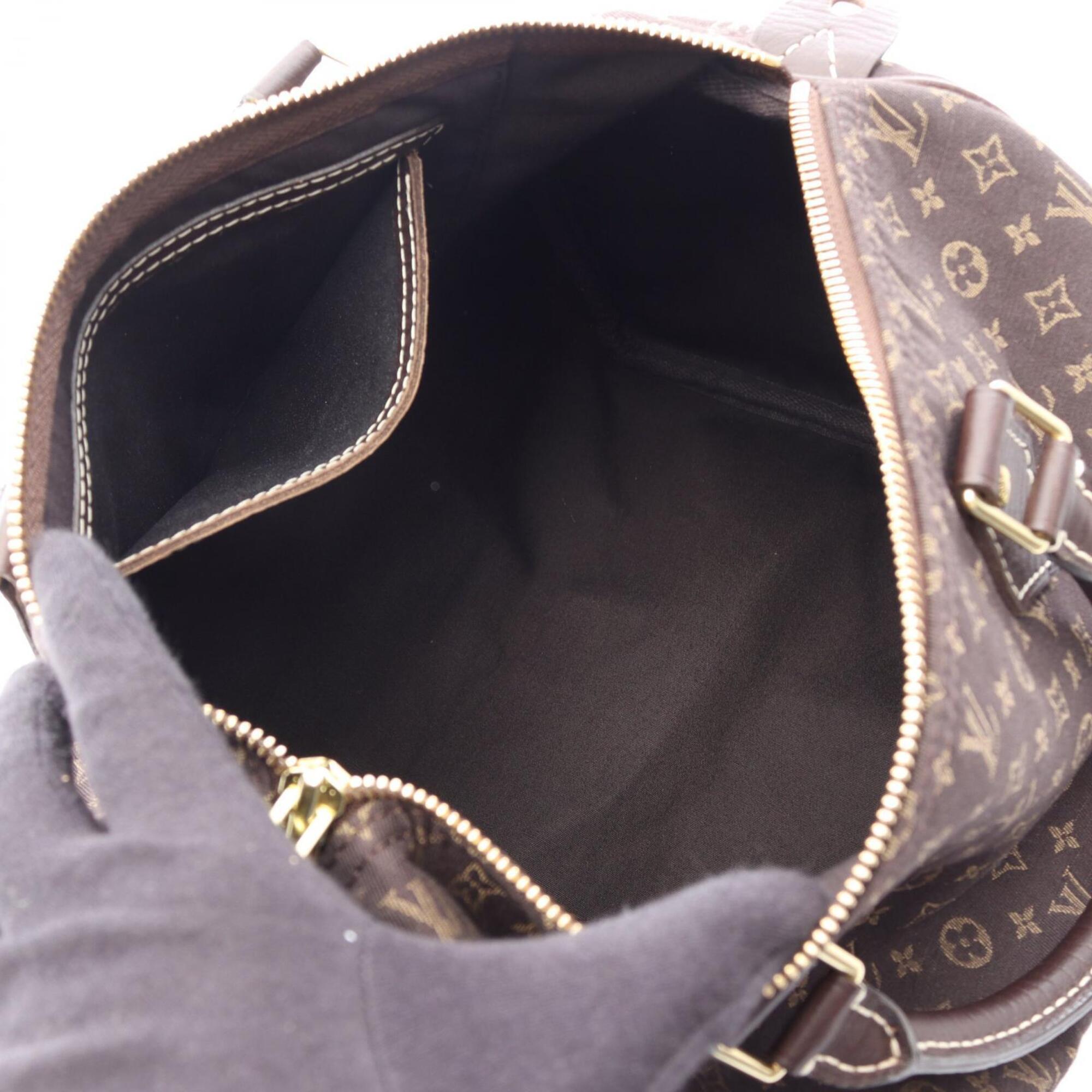 Louis Vuitton Brown Ebene Monogram Mini Leather Handbag (Pre-Owned)