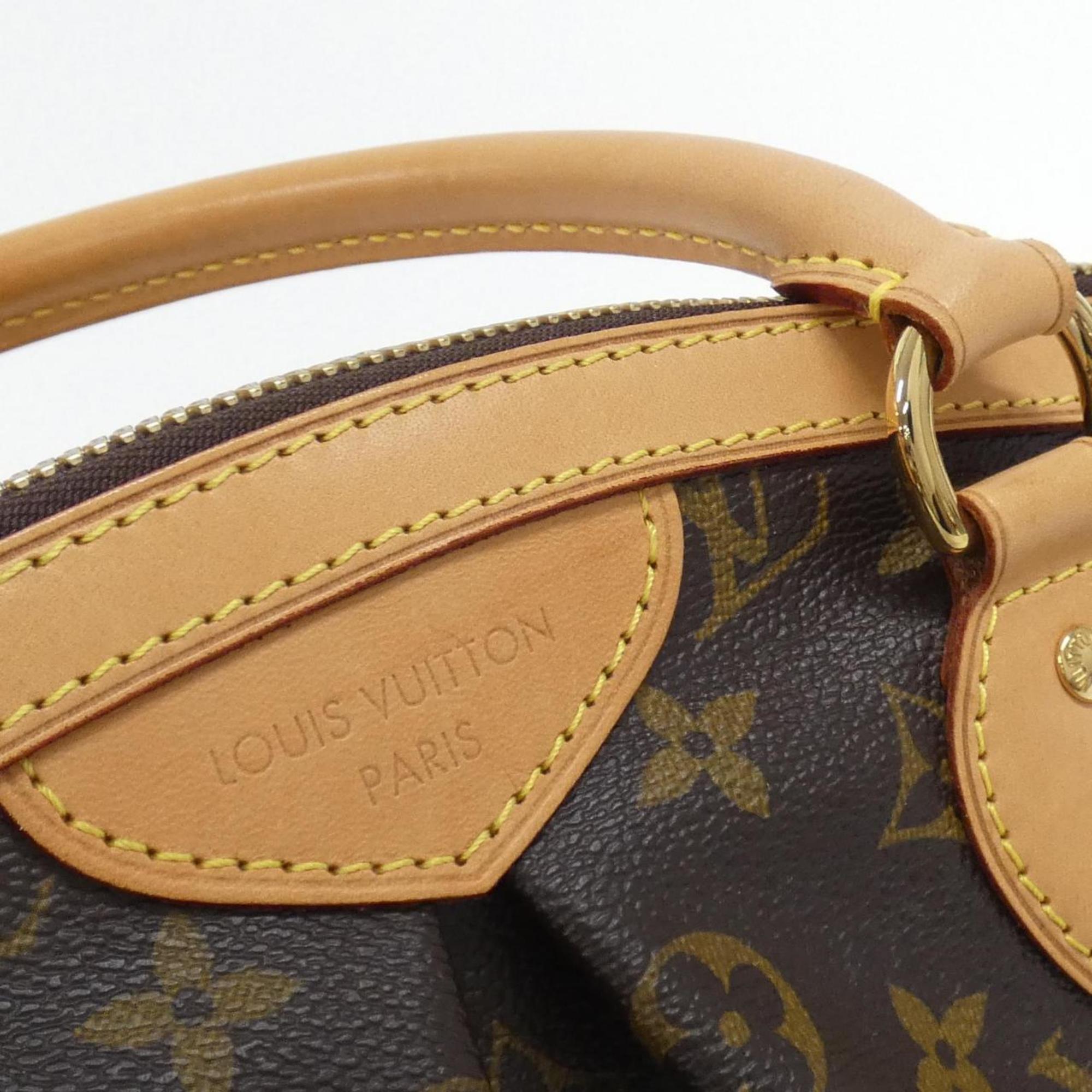 Louis Vuitton Marron Coated Canvas Handbag (Pre-Owned)