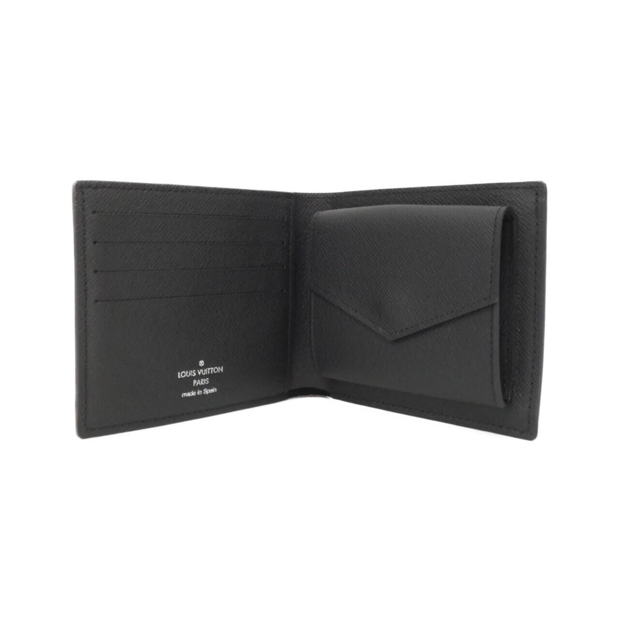 Louis Vuitton Graphite Coated Canvas Wallet (Bi-Fold) (Pre-Owned)
