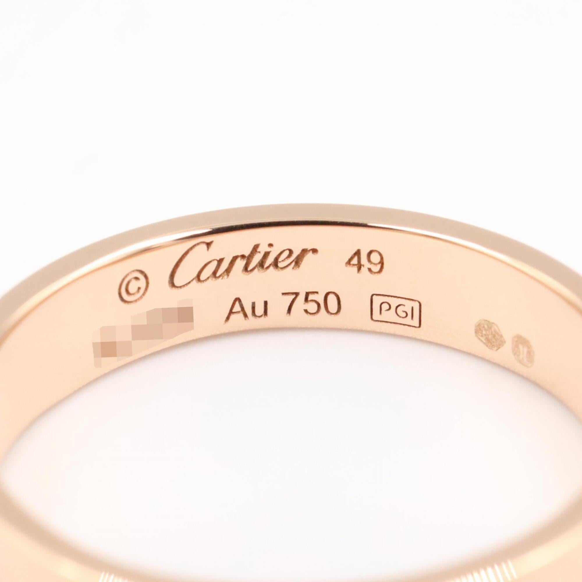 Cartier Pink Gold Pink Gold (18K) Band Ring (Pre-Owned)