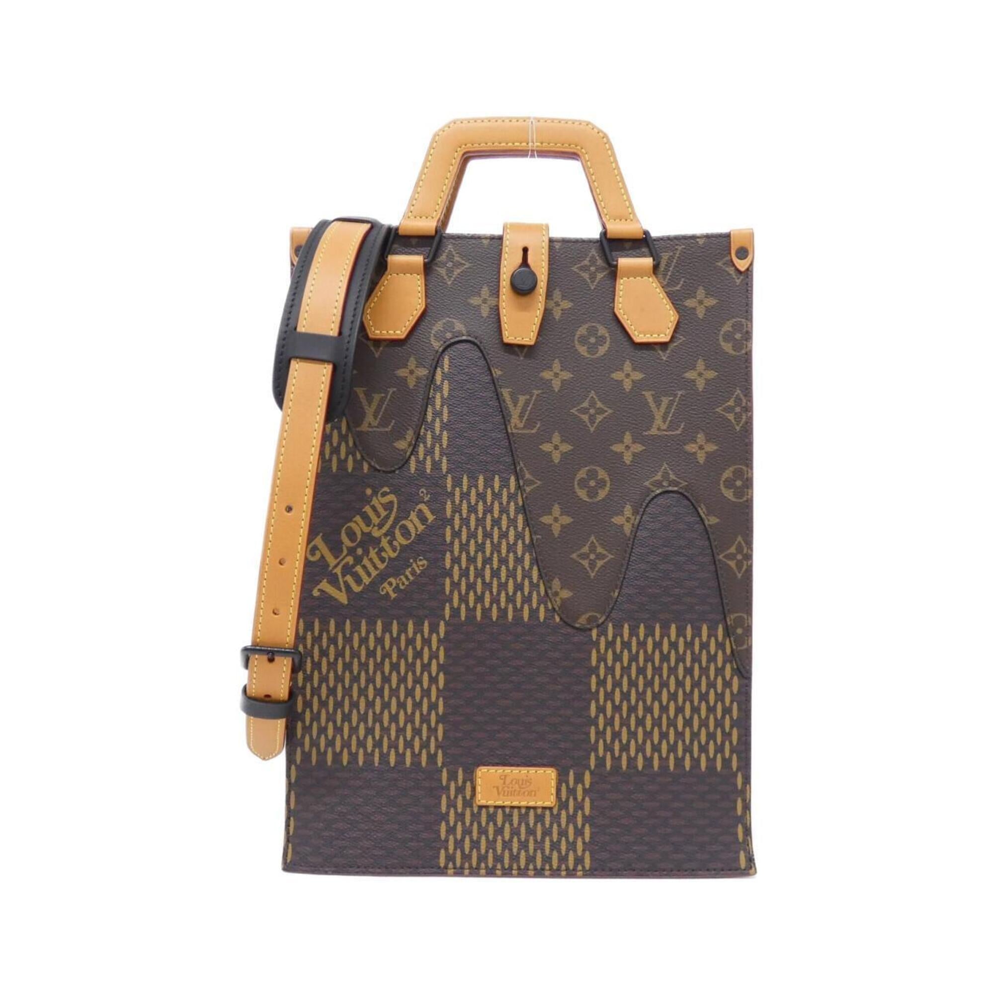Louis Vuitton Damier Canvas Ebene Coated Canvas Handbag (Pre-Owned)