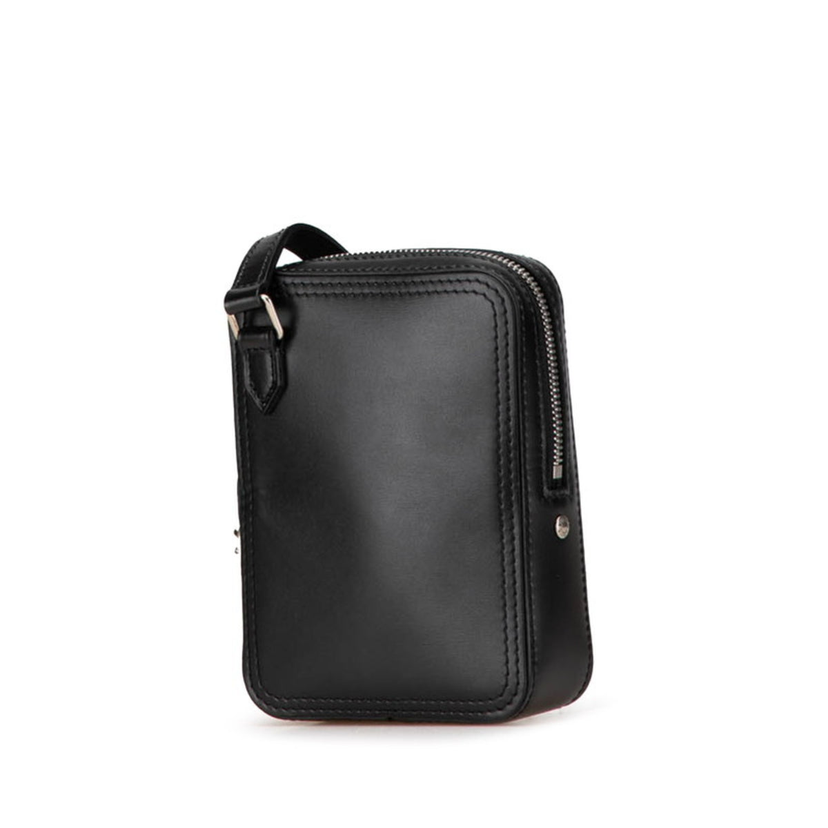 Louis Vuitton Black Leather Shoulder Bag (Pre-Owned)
