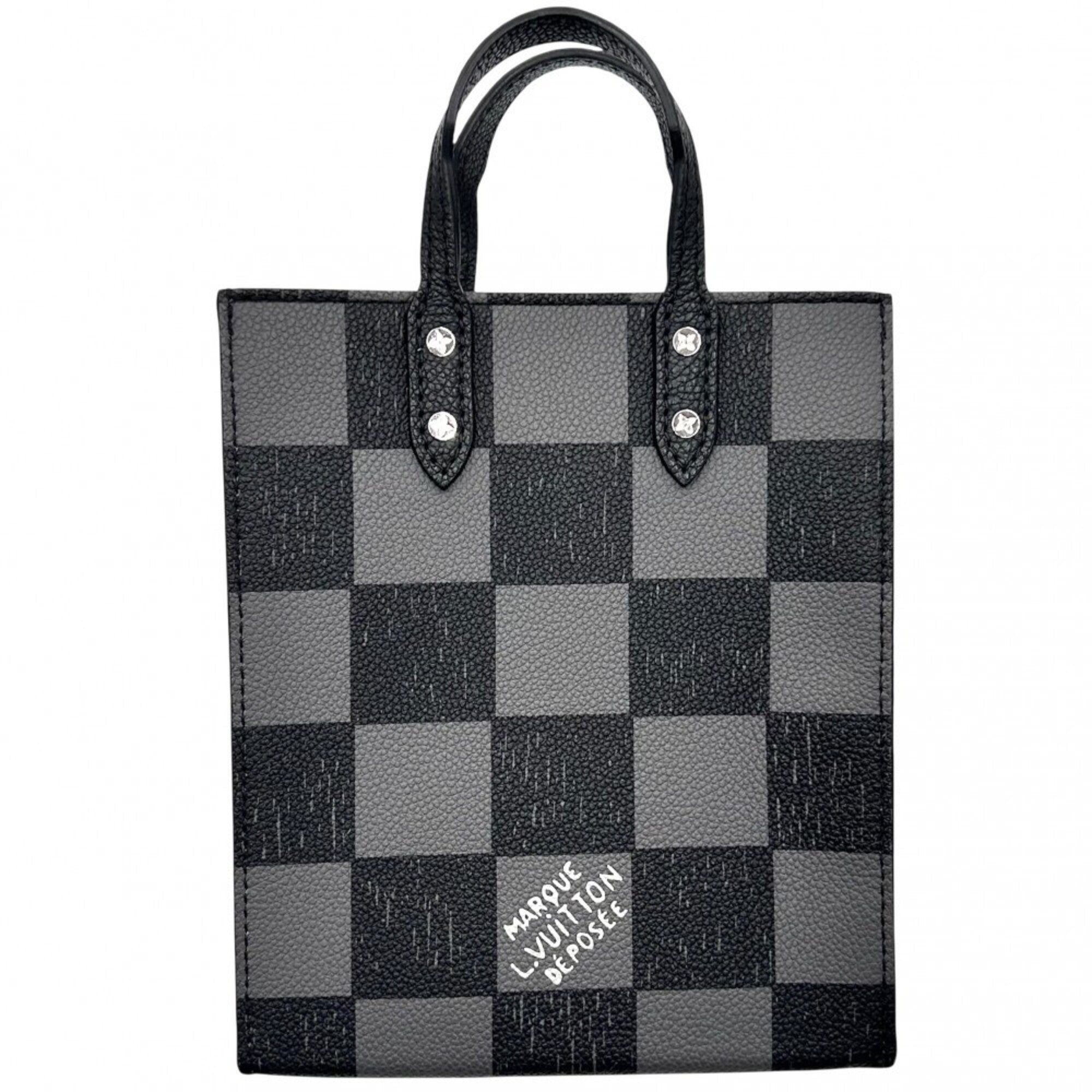 Louis Vuitton Black Handbag Shoulder Bag (Pre-Owned)