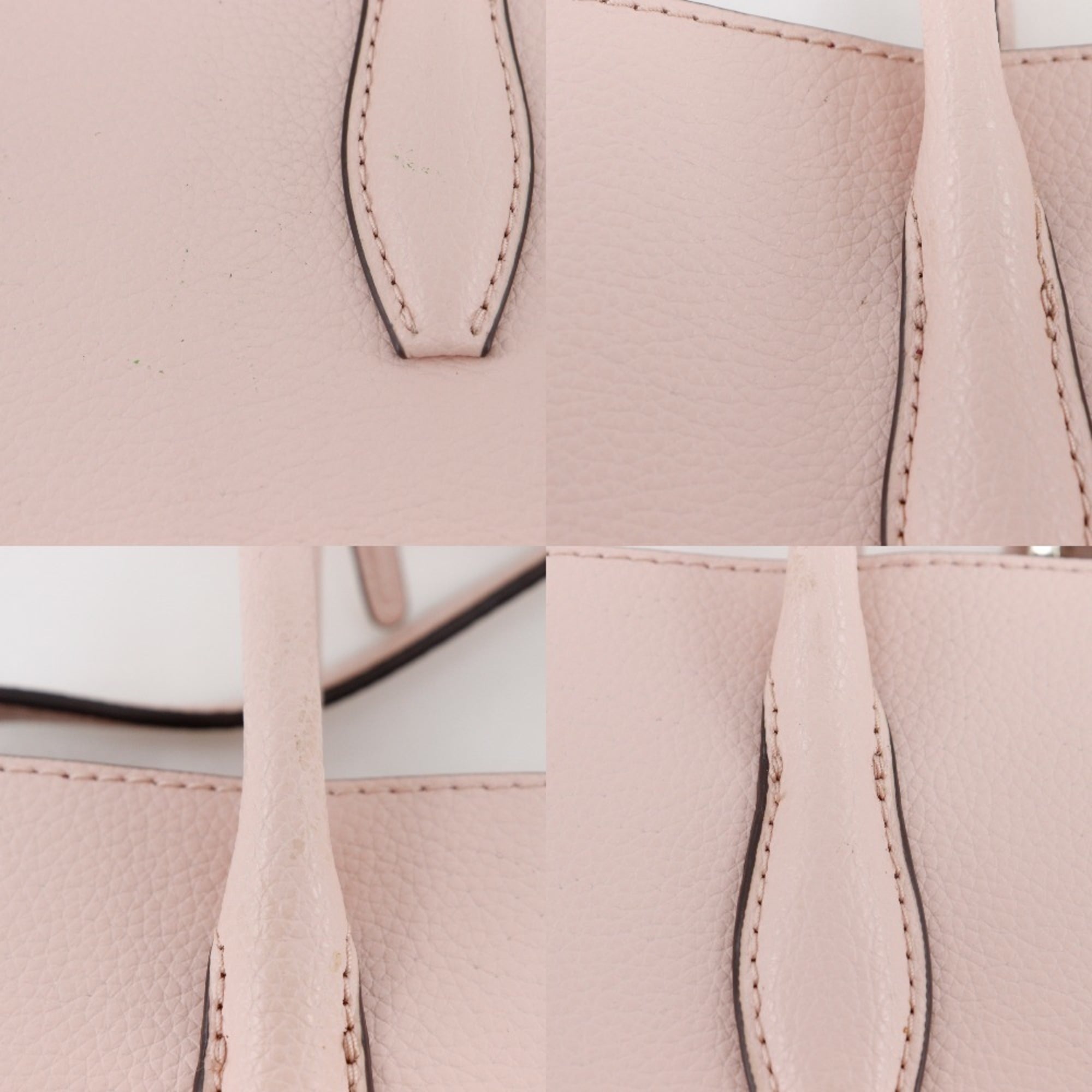 Kate Spade Pink Leather Tote Bag (Pre-Owned)