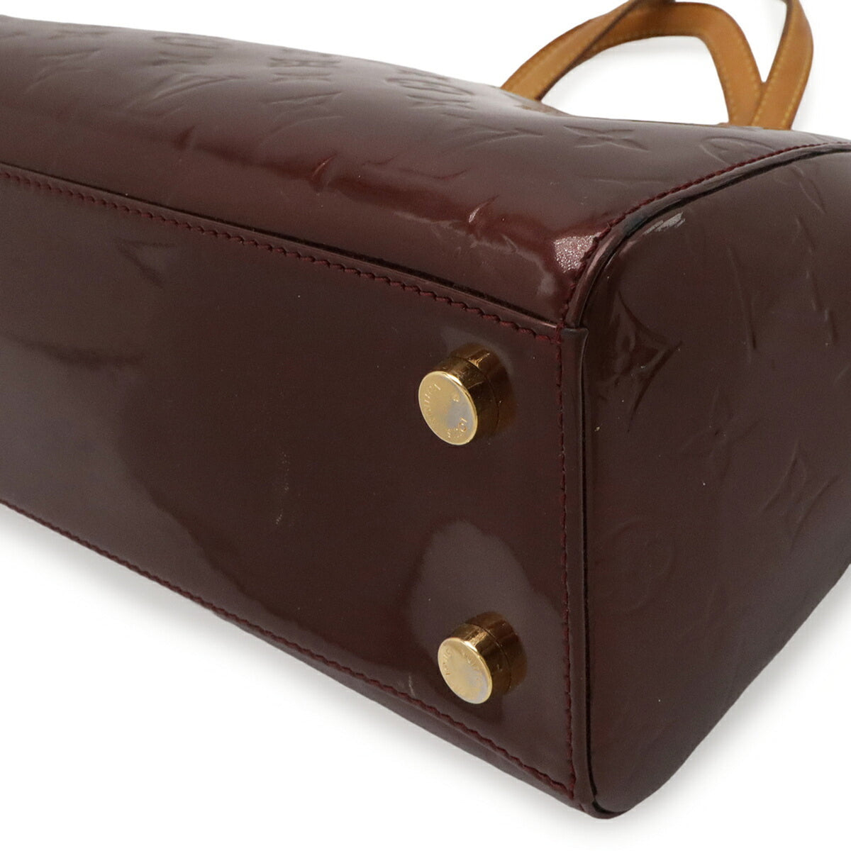 Louis Vuitton Rouge Fauviste Monogram Vernis Handbag Shoulder Bag (Pre-Owned)