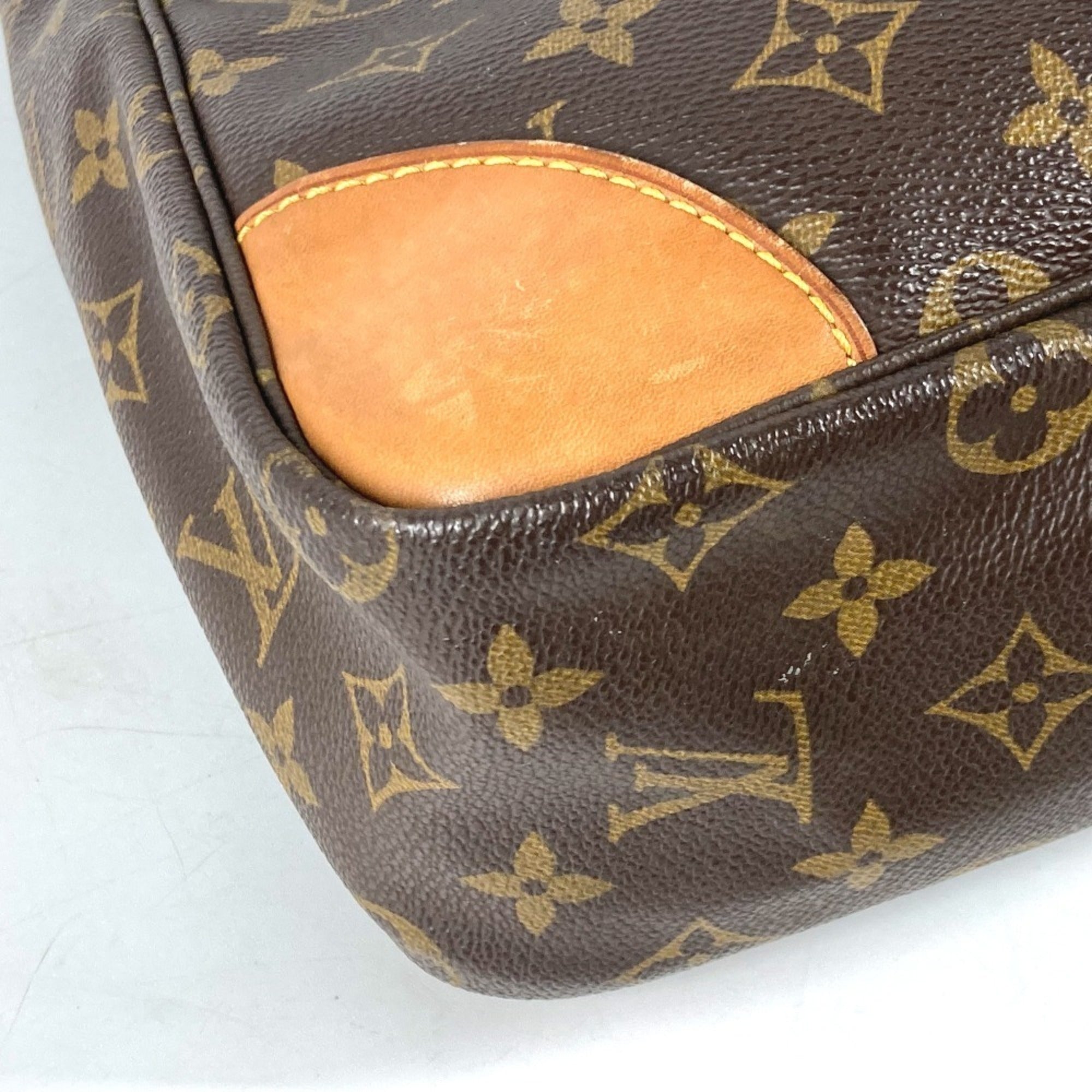 Louis Vuitton Brown Monogram Canvas Shoulder Bag Tote Bag (Pre-Owned)