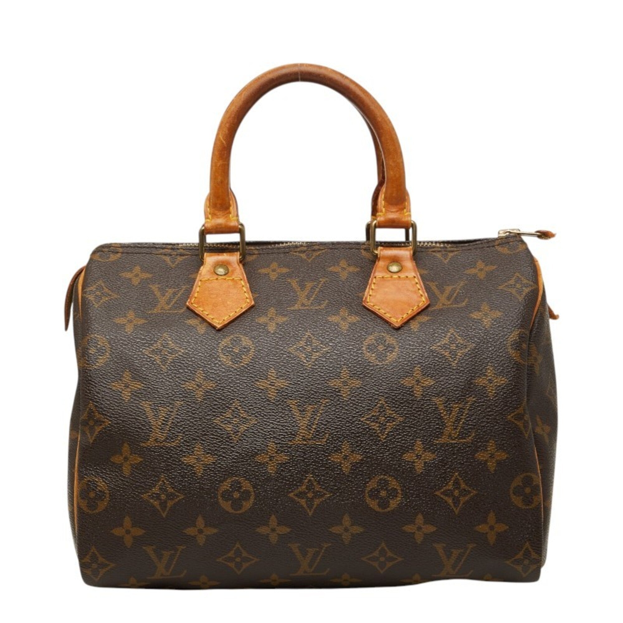 Louis Vuitton Brown Monogram Pvc Leather Handbag (Pre-Owned)