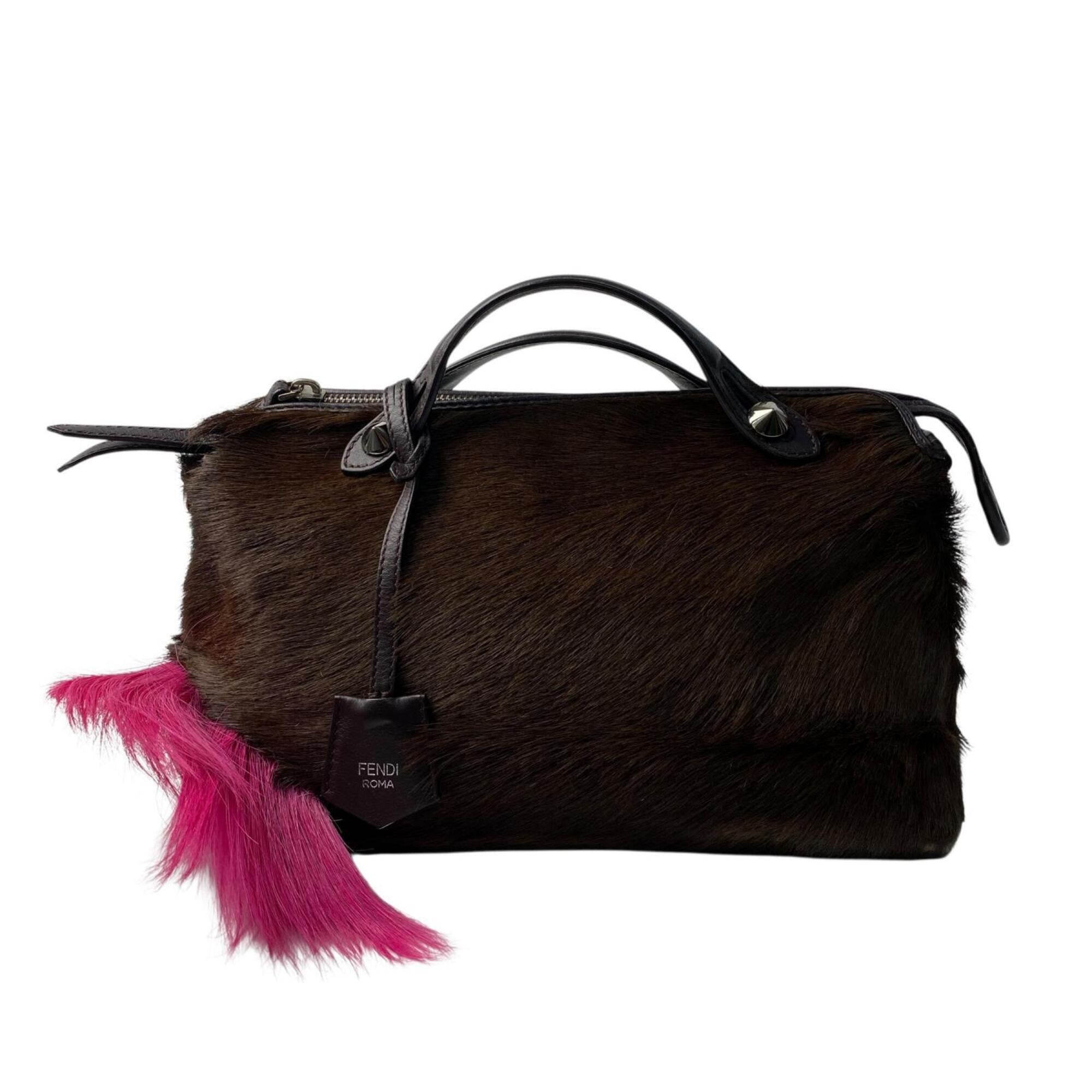 Fendi Brown Fur Shoulder Bag (Pre-Owned)