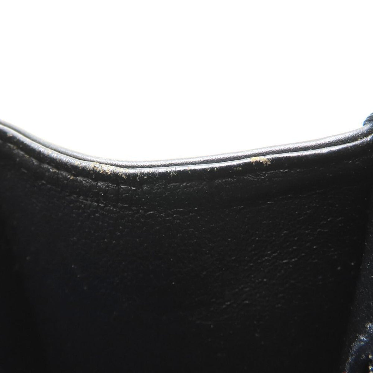 Chanel Black Leather Handbag Tote Bag (Pre-Owned)