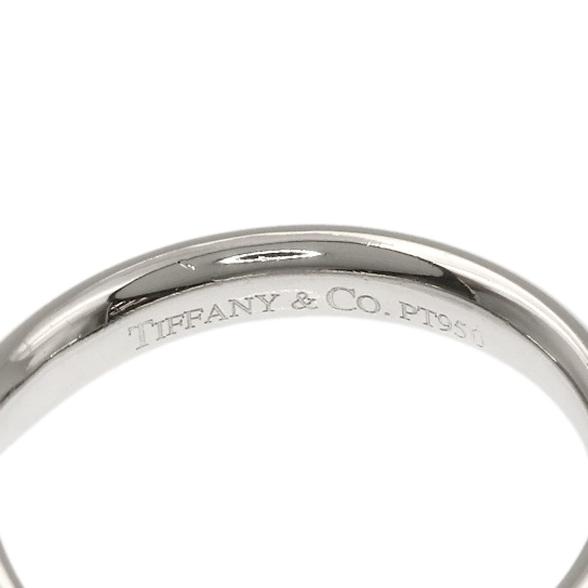 Tiffany Platinum 950 Band Ring (Pre-Owned)