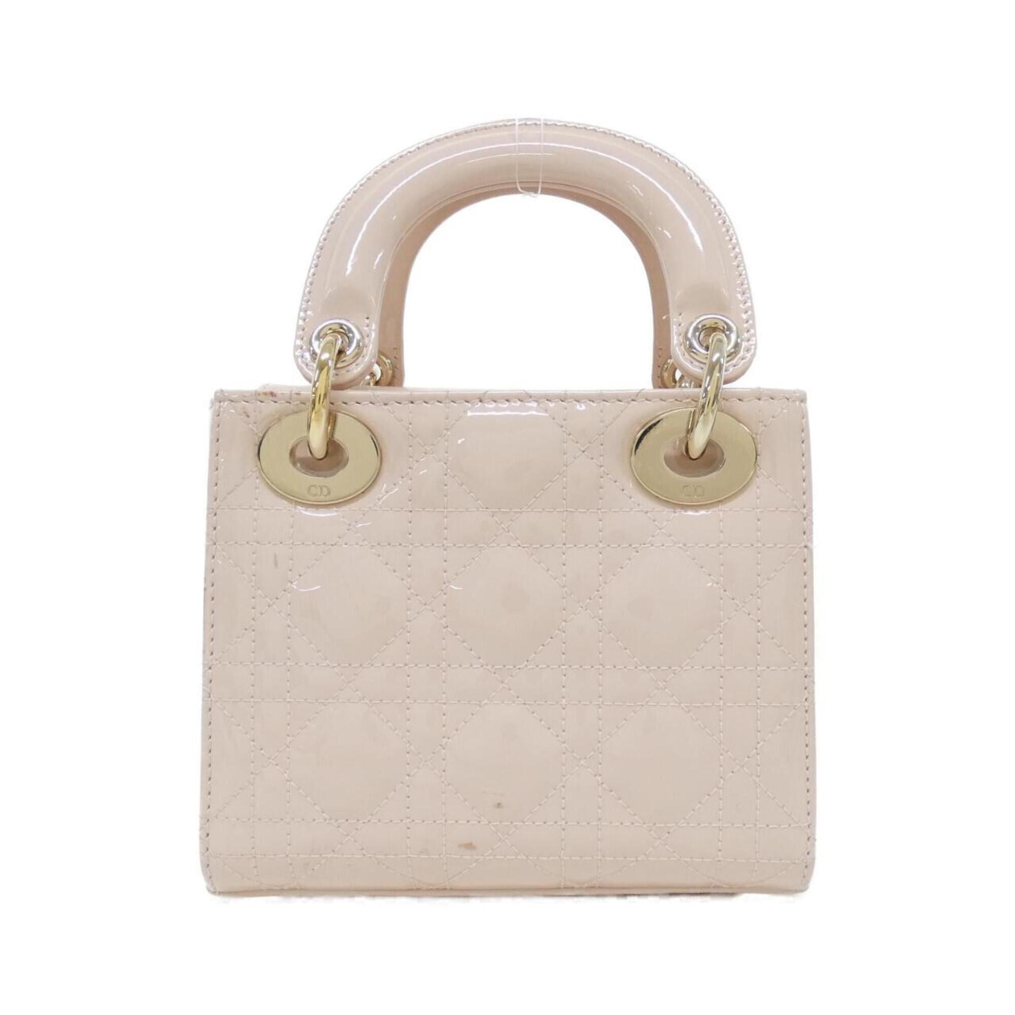 Christian Dior Pink Leather Handbag (Pre-Owned)
