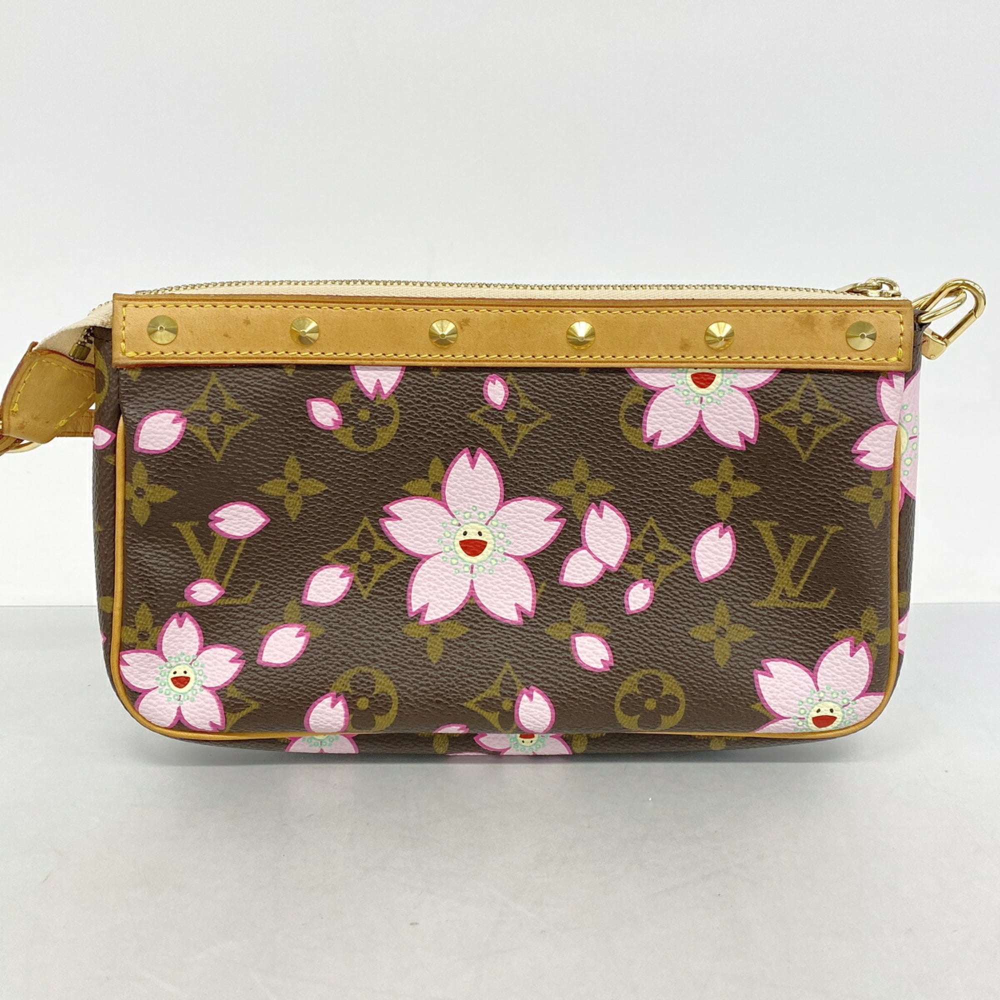 Louis Vuitton Brown Pouch (Pre-Owned)