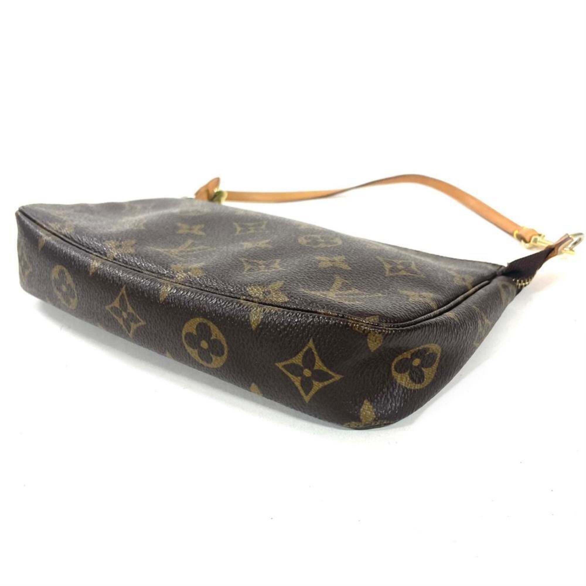 Louis Vuitton Brown Monogram Monogram Handbag Pochette Pouch (Pre-Owned)