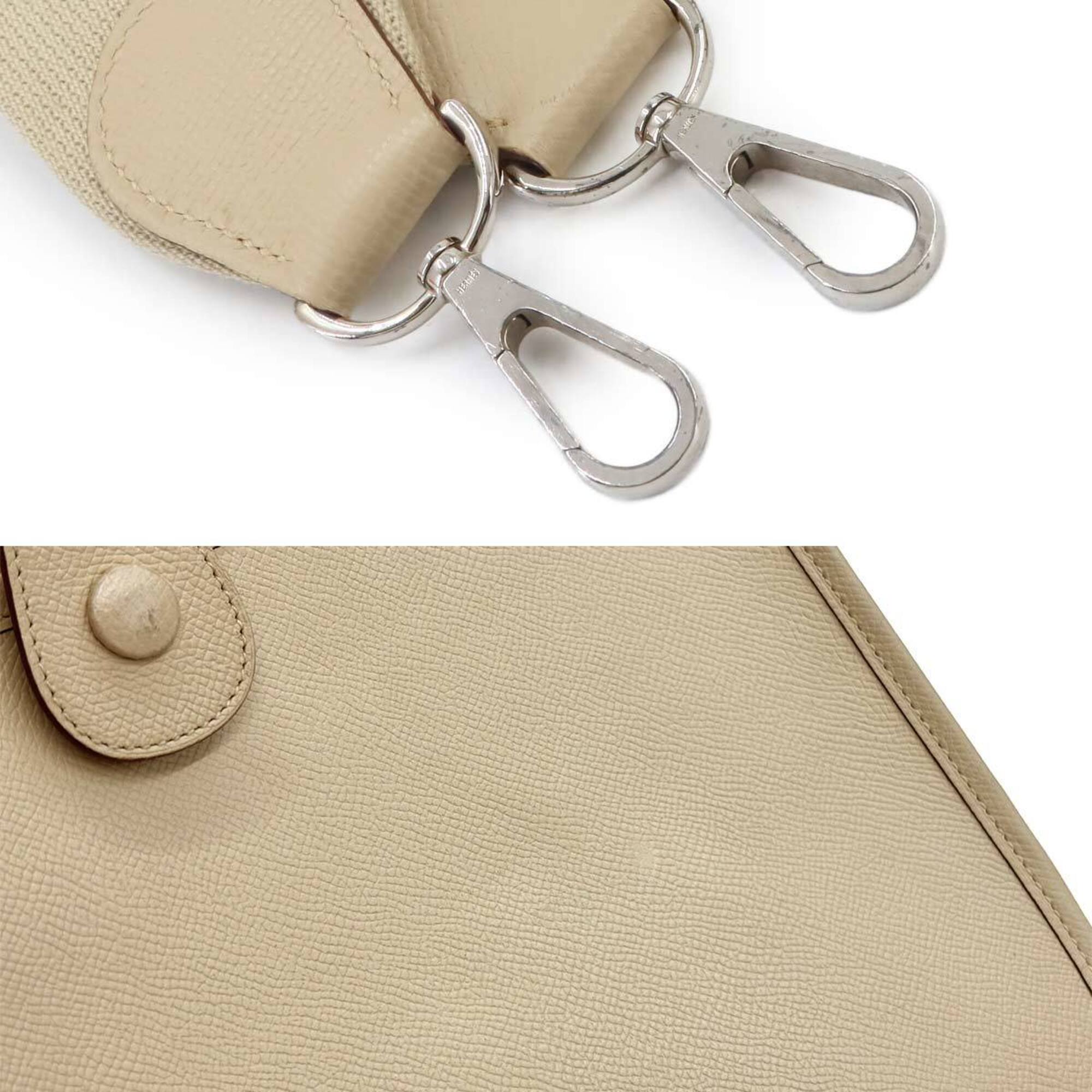 Hermes Parchemin Epsom Leather Handbag Shoulder Bag (Pre-Owned)
