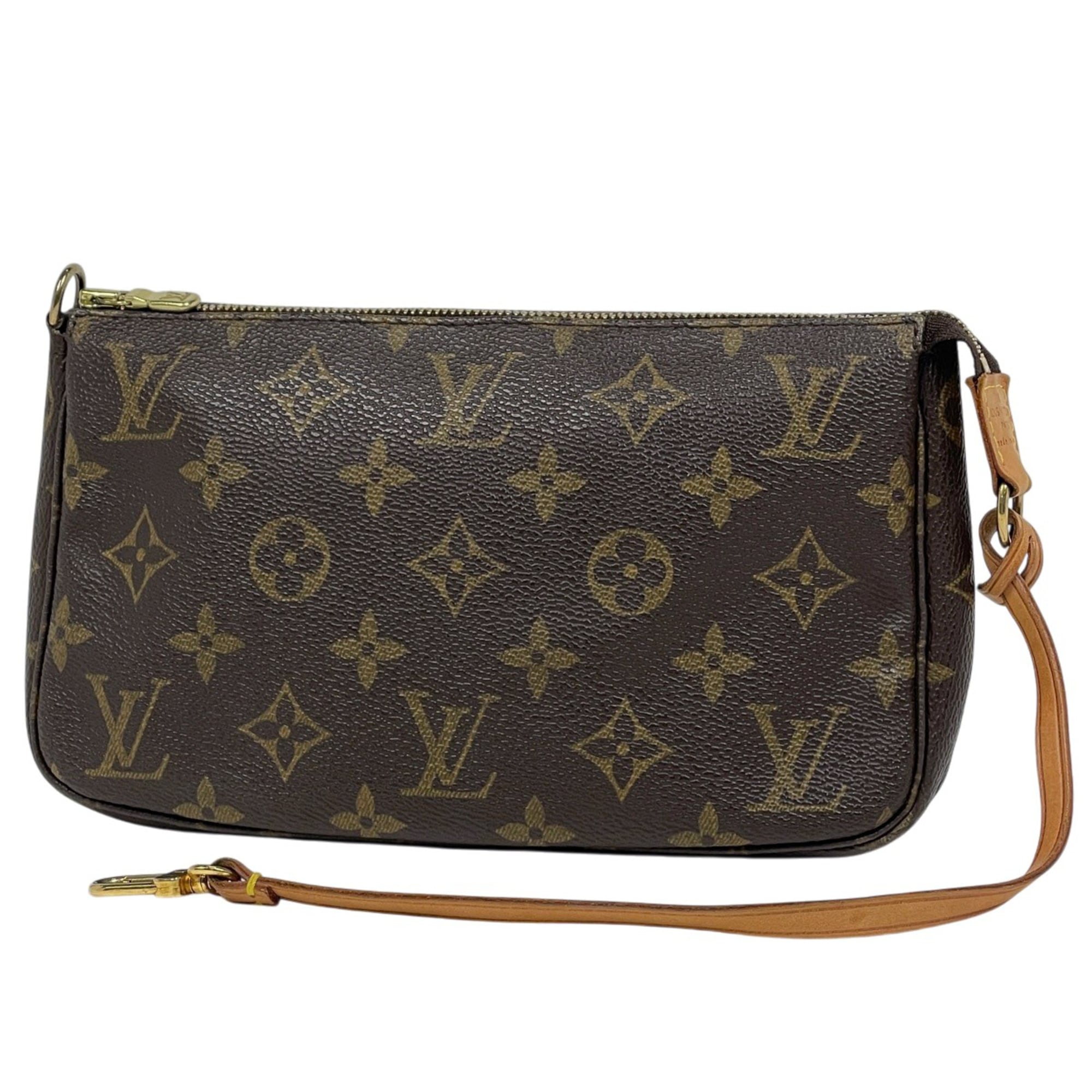 Louis Vuitton Monogram Brown Monogram Pochette Pouch (Pre-Owned)