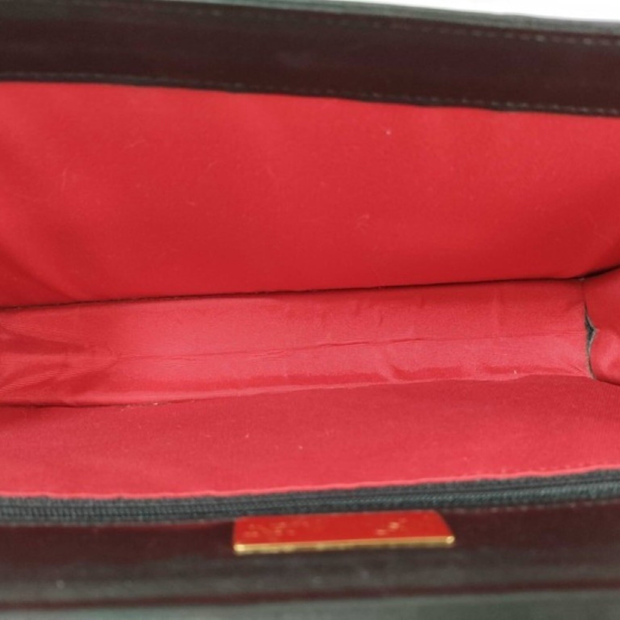 Yves Saint Laurent Black Leather Shoulder Bag (Pre-Owned)