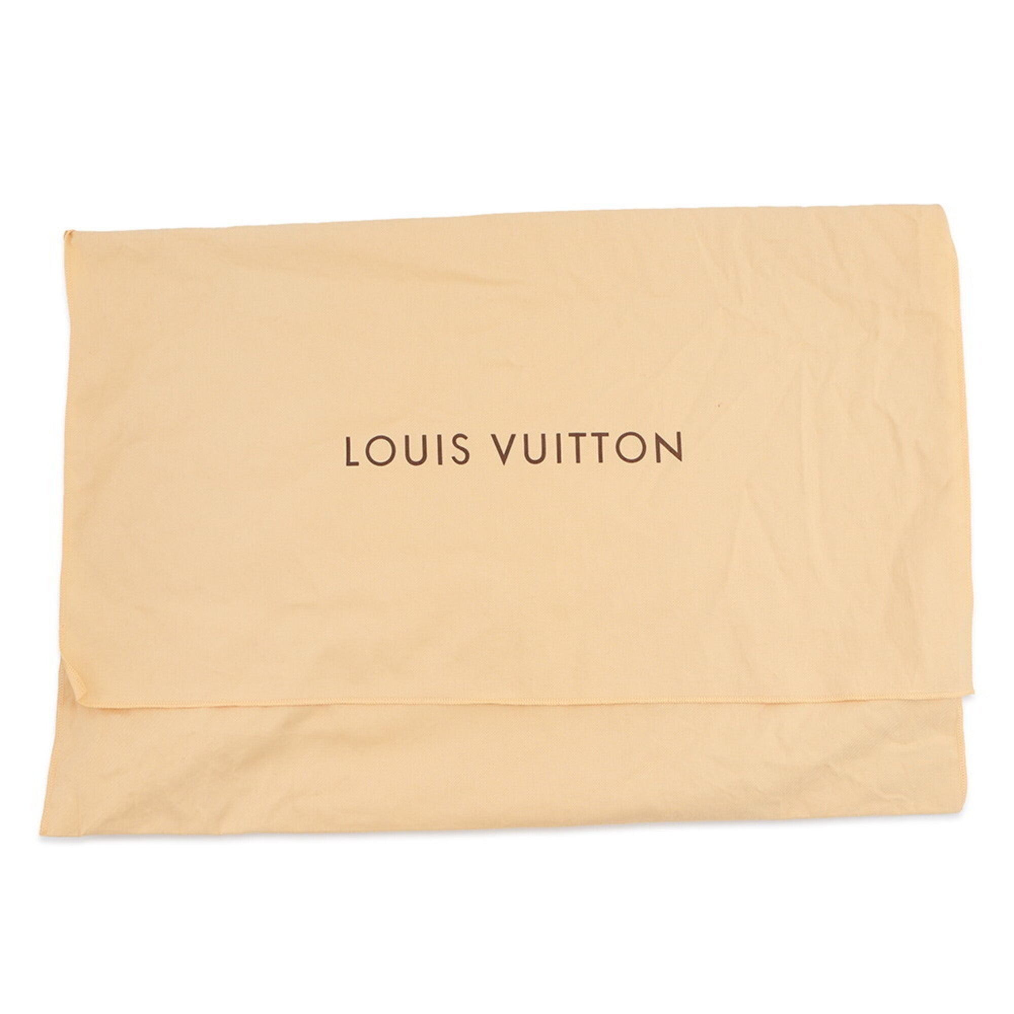 Louis Vuitton Pink Purple Monogram Denim Shoulder Bag (Pre-Owned)