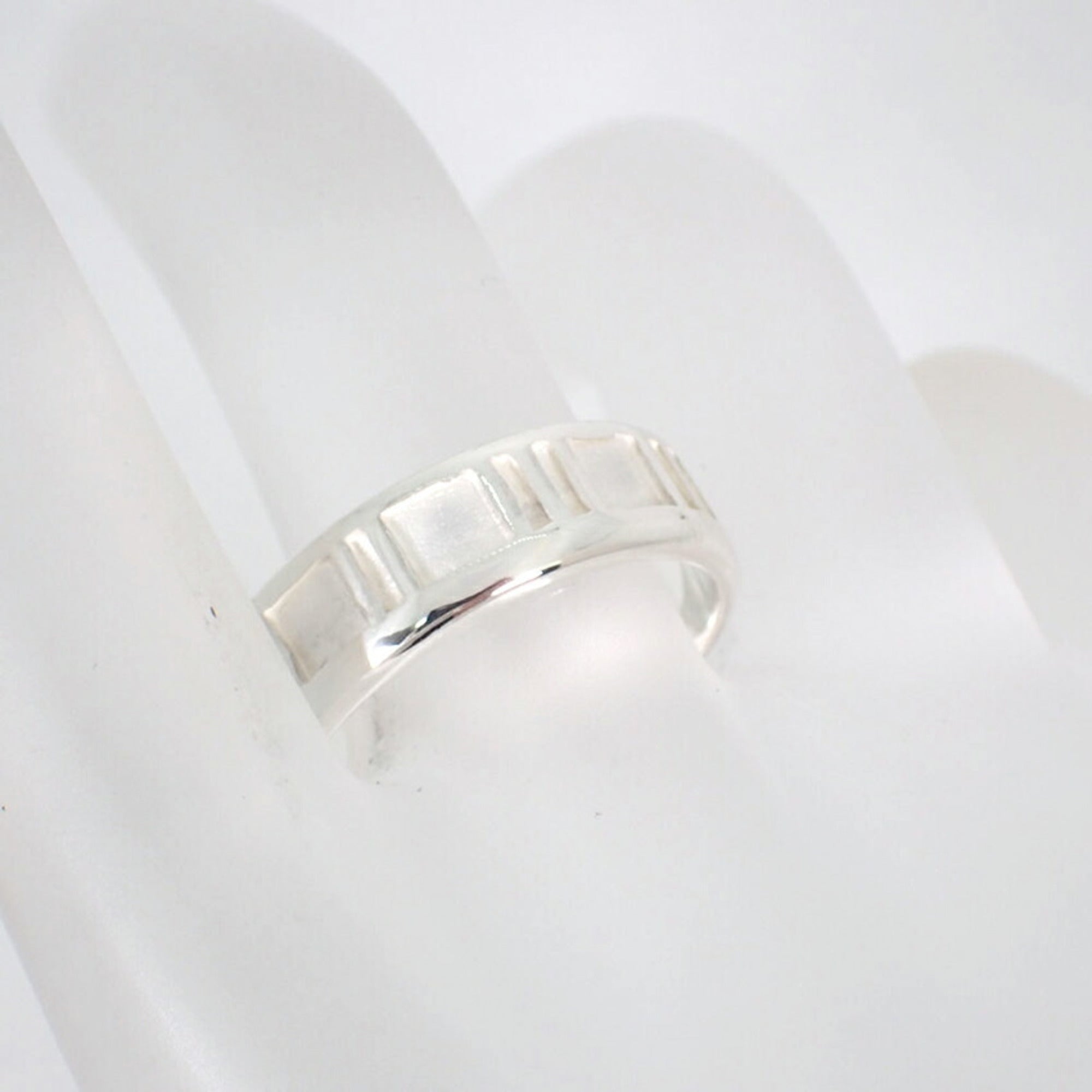 Tiffany Sterling Silver 925 Band Ring (Pre-Owned)