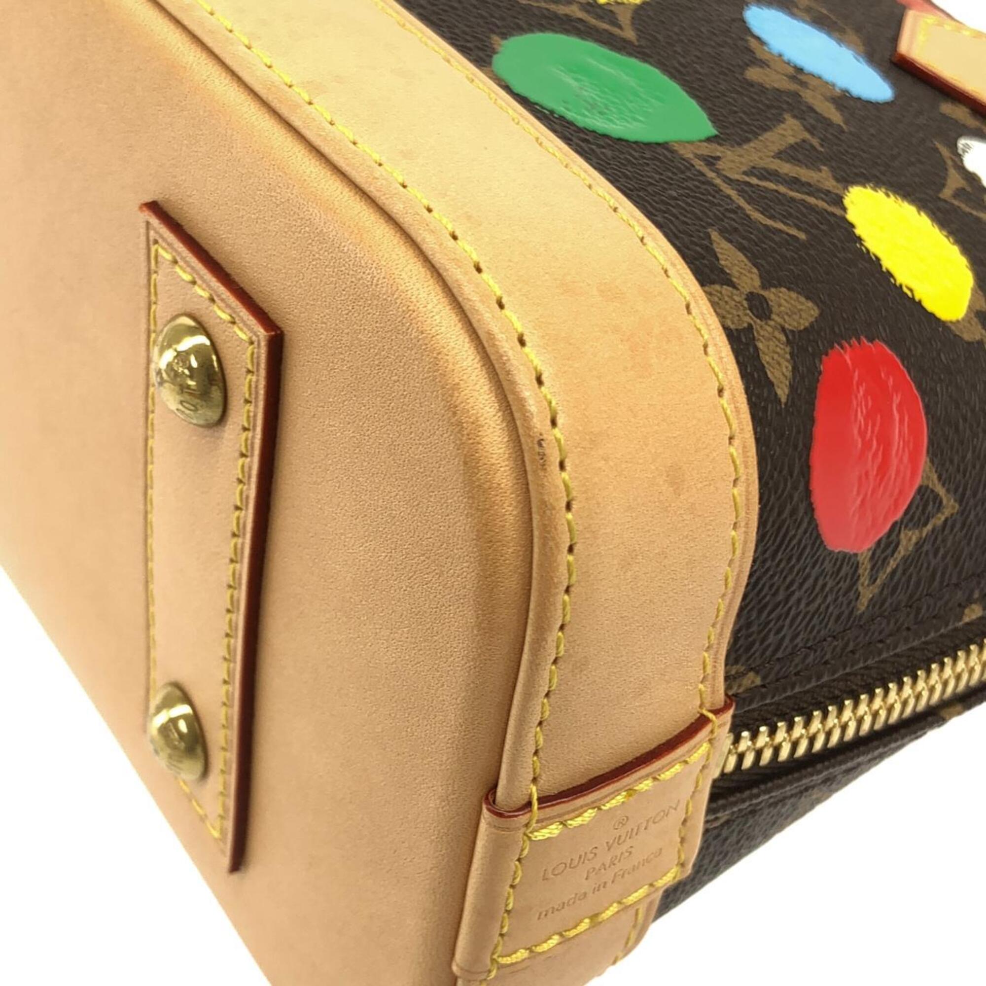 Louis Vuitton Marron Coated Canvas Handbag (Pre-Owned)