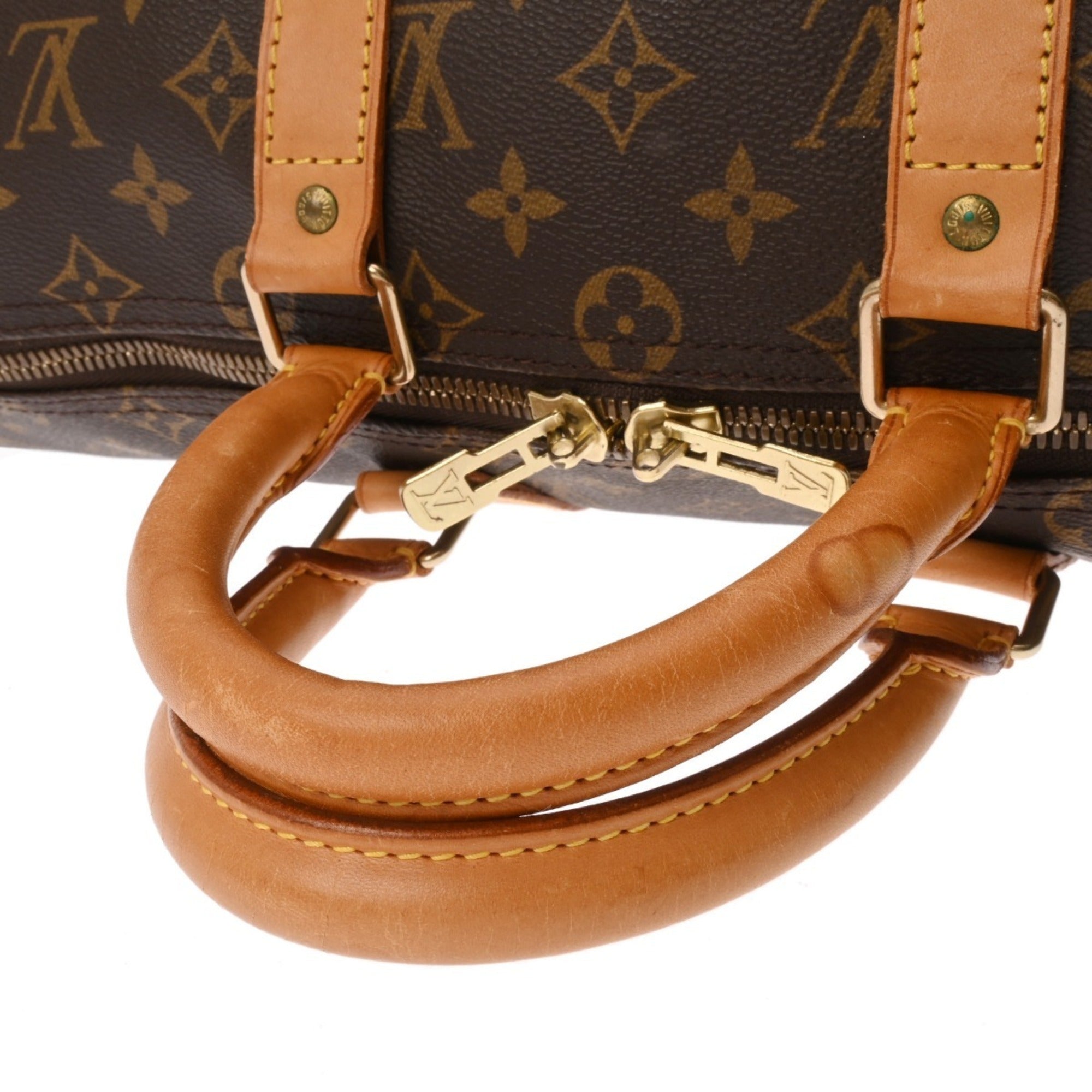 Louis Vuitton Brown Monogram Monogram Boston Bag (Pre-Owned)