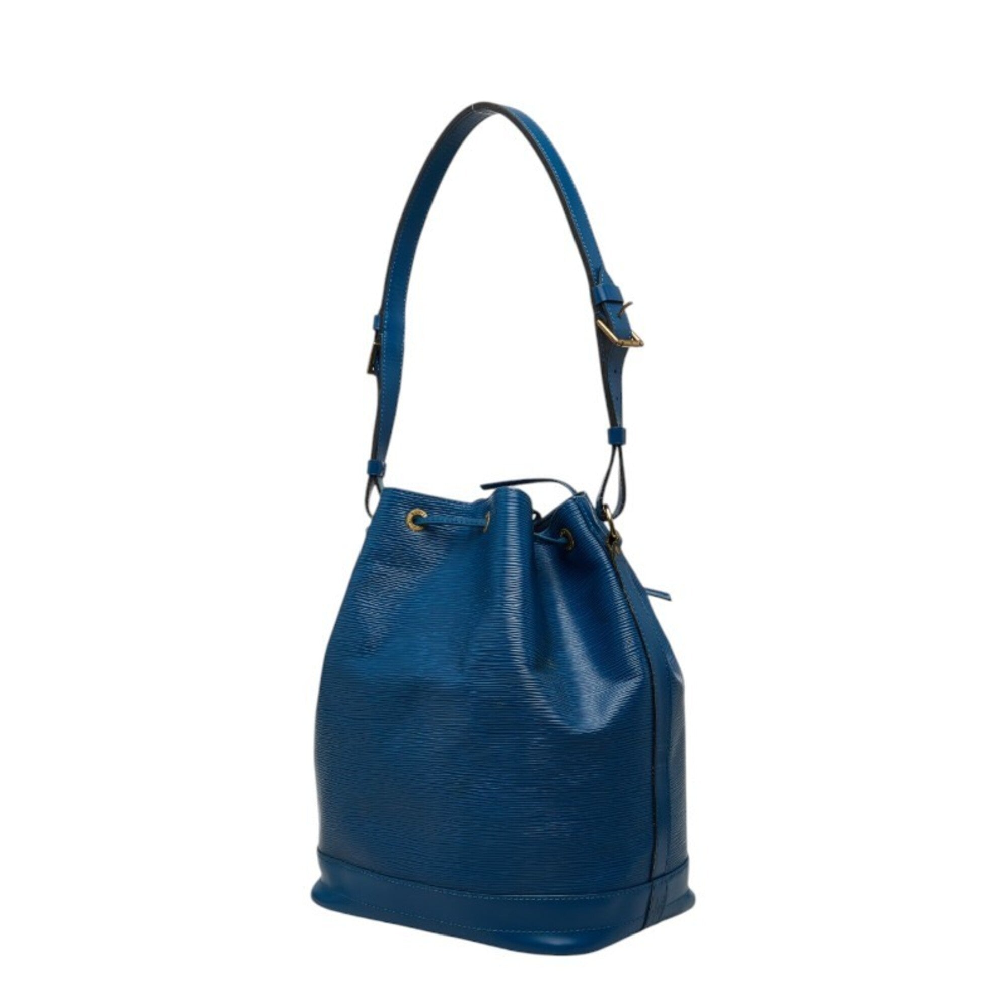 Louis Vuitton Toledo Blue Pvc Leather Shoulder Bag (Pre-Owned)