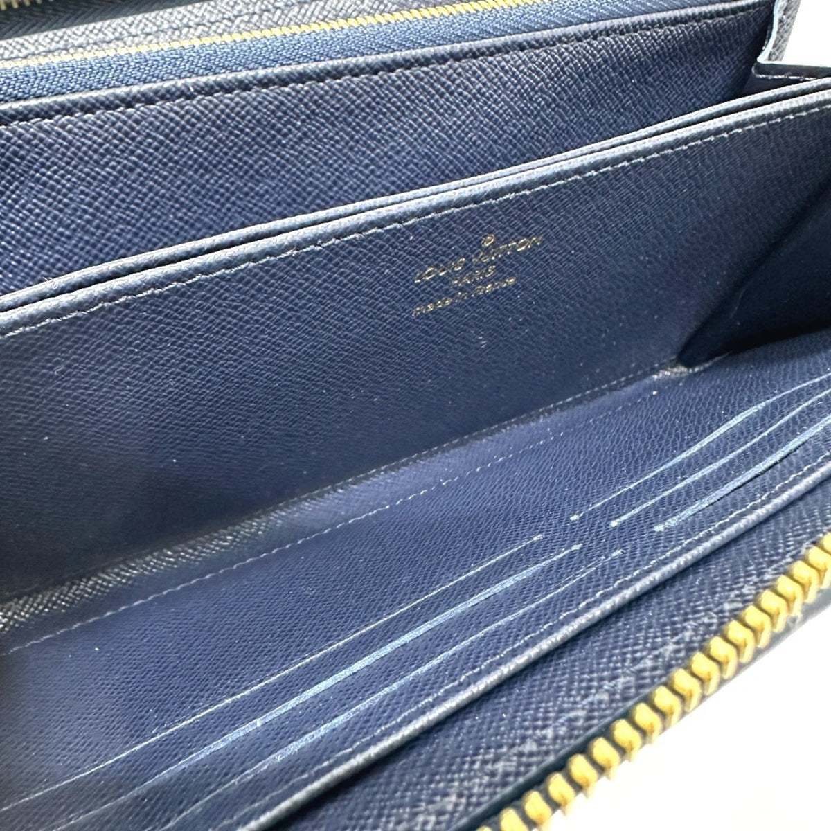Louis Vuitton Monogram Galle Monogram Navy Monogram Coin Purse/Coin Case (Pre-Owned)