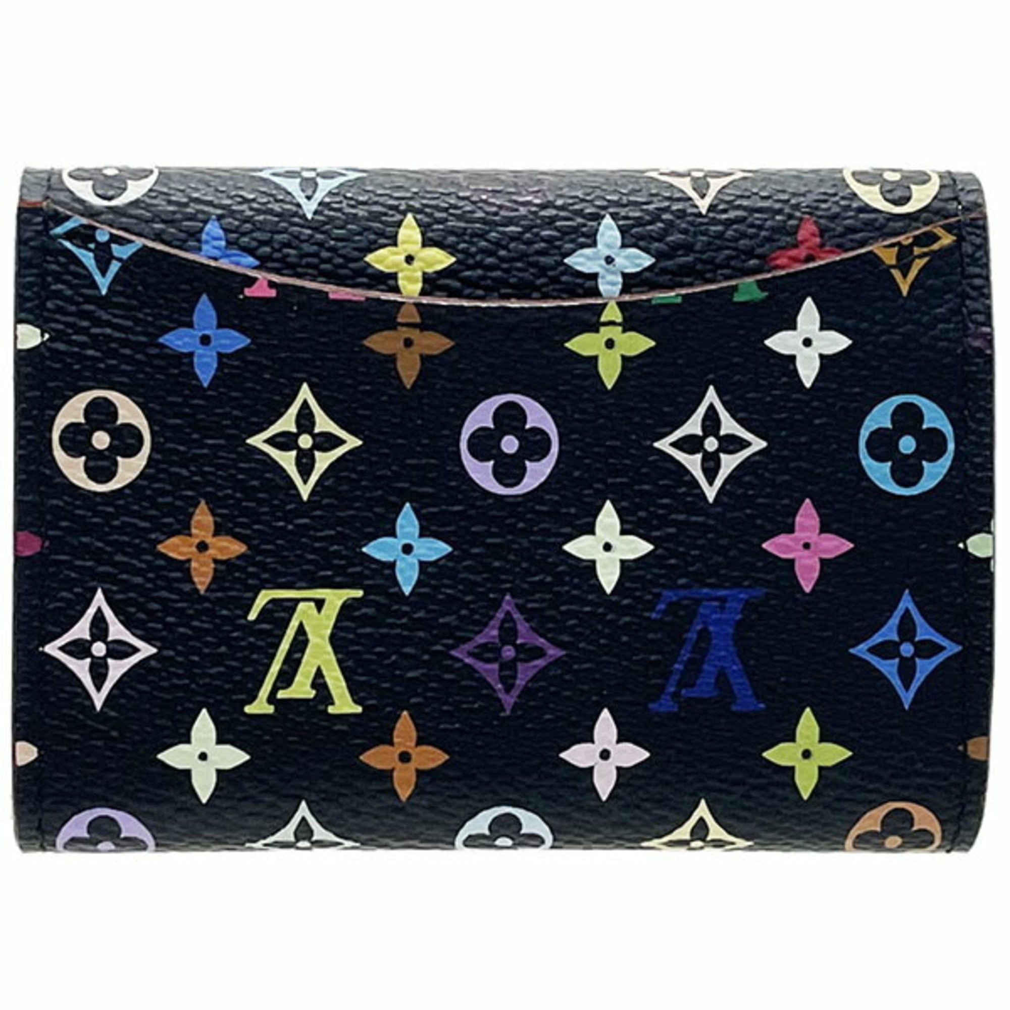 Louis Vuitton Monogram Multicolore Black Noir Monogram Multicolore Coin Purse/Coin Case (Pre-Owned)