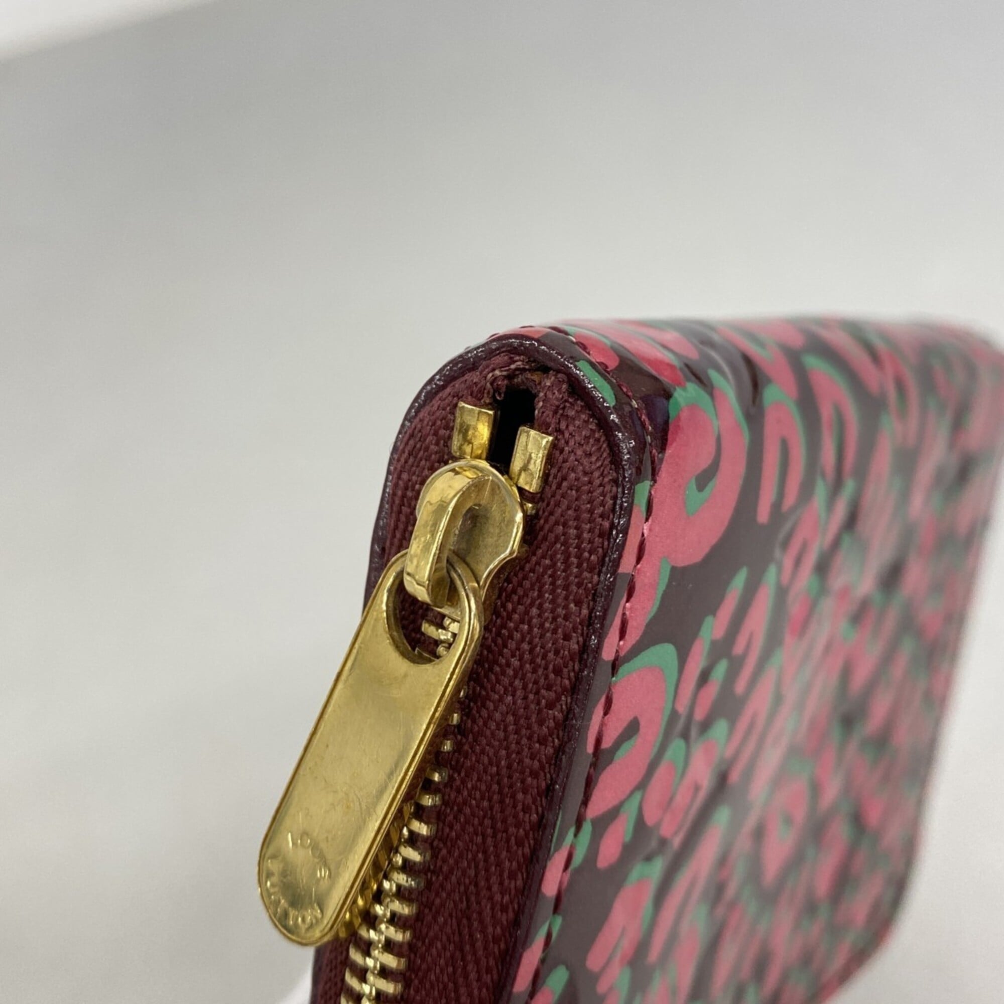 Louis Vuitton Rouge Fauviste Coin Purse/Coin Case (Pre-Owned)
