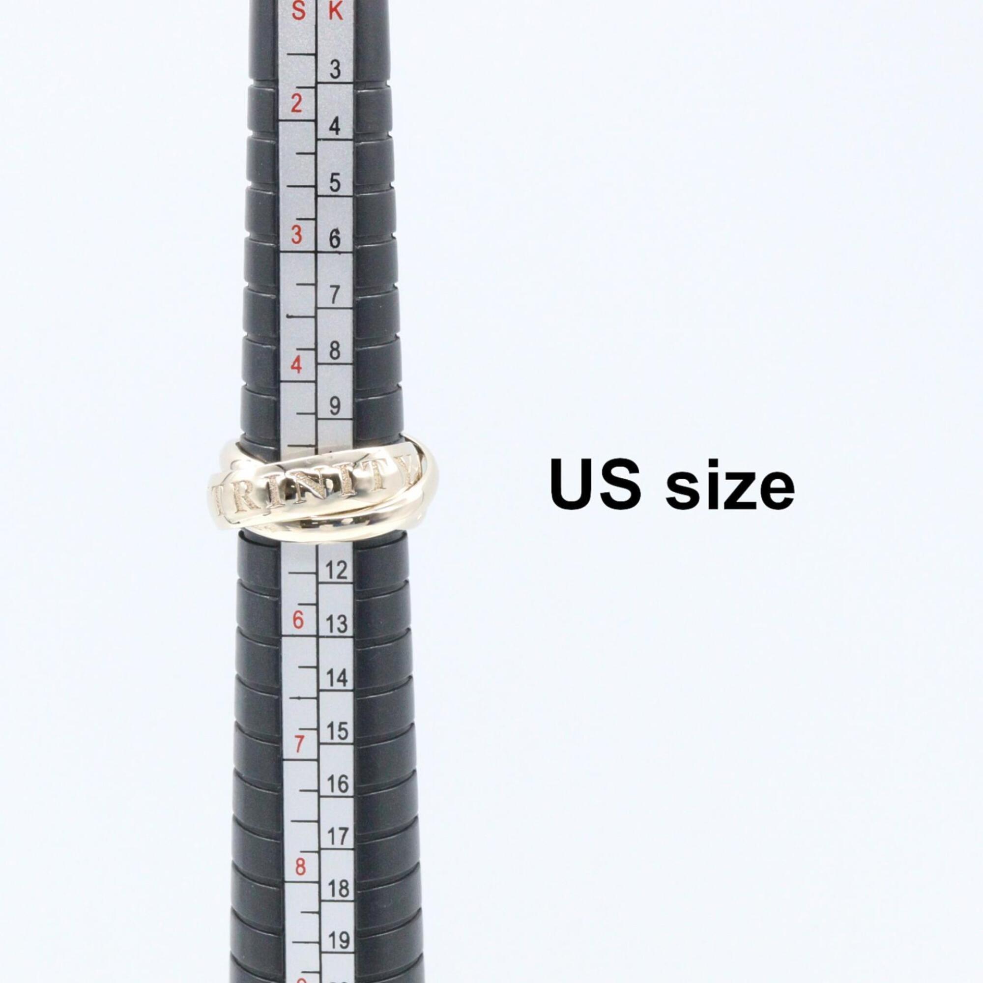 Cartier Silver White Gold (18K) Band Ring (Pre-Owned)