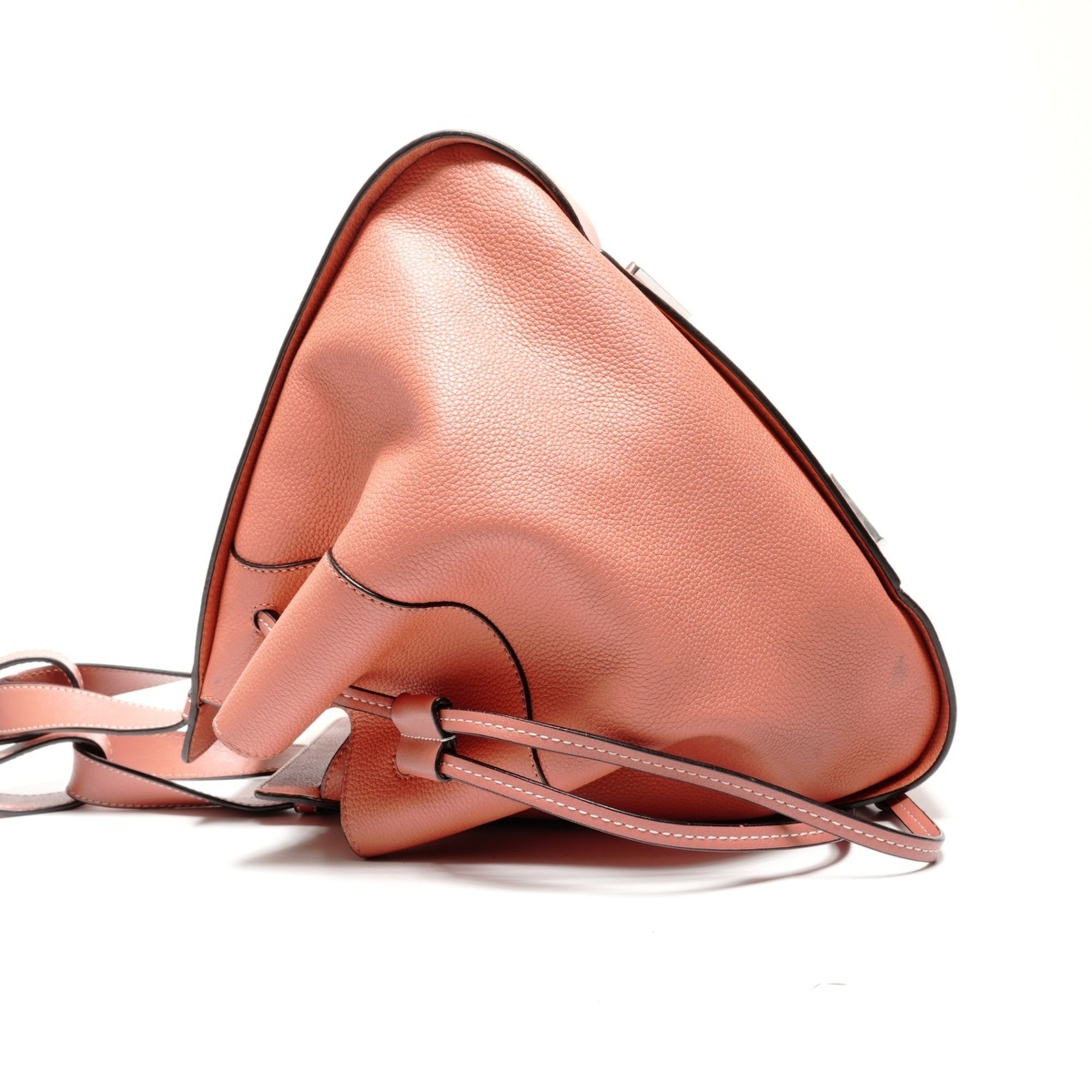 Loewe Hammock Pink Leather Shoulder Bag (Pre-Owned)