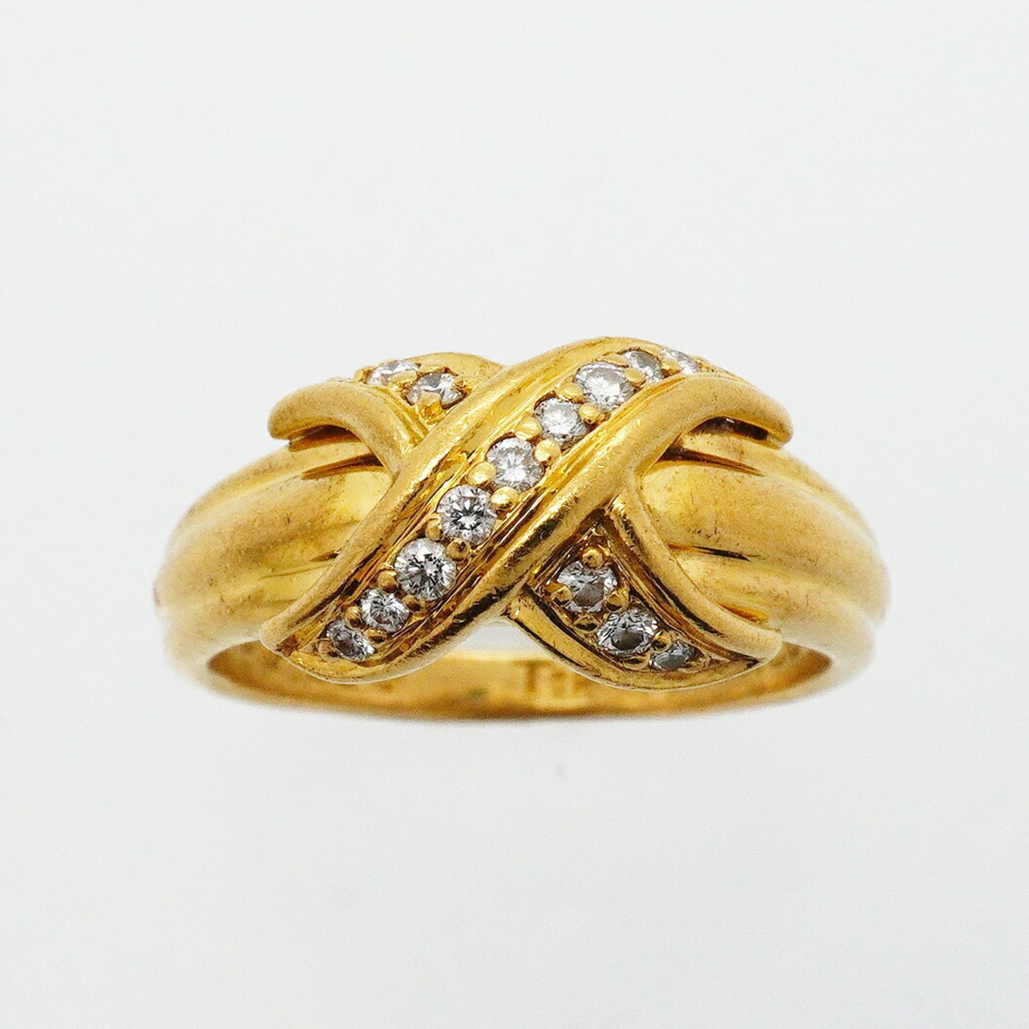 Tiffany Yellow Gold (18K) Band Ring (Pre-Owned)