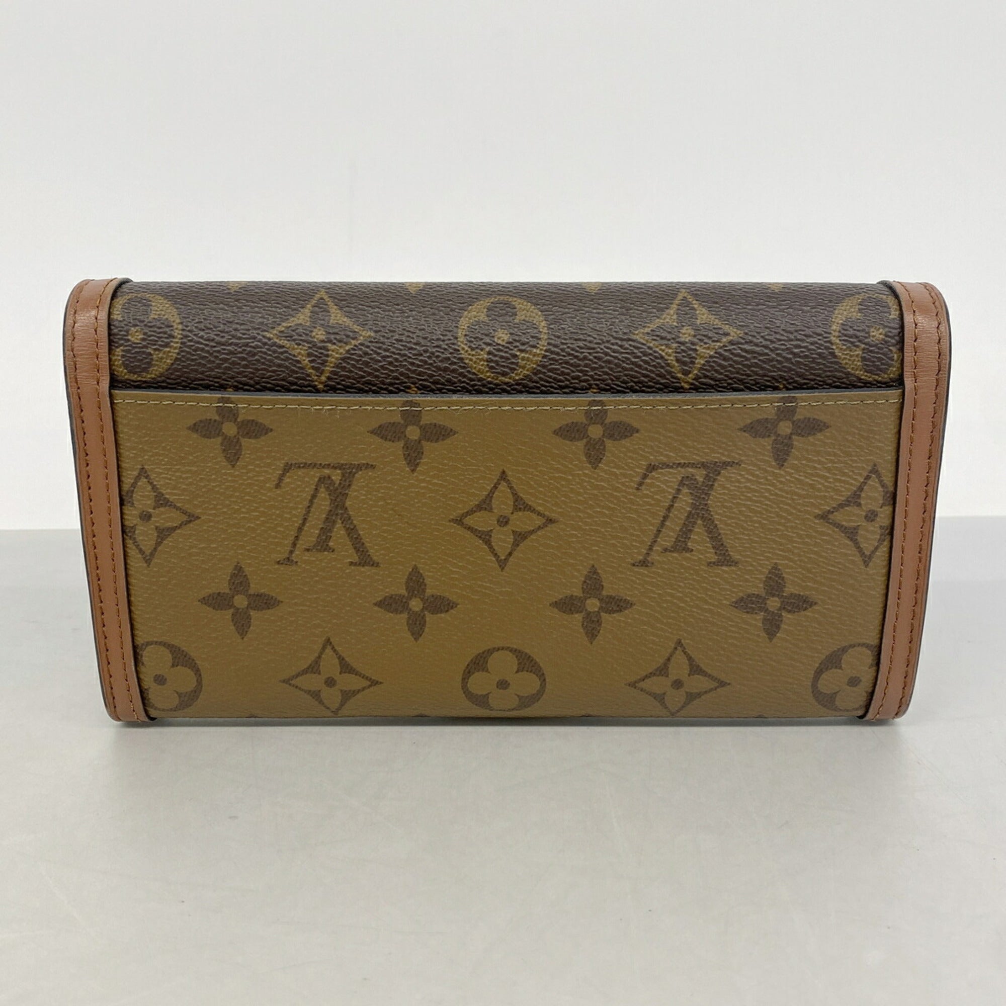 Louis Vuitton Brown Long Wallet (Bi-Fold) (Pre-Owned)