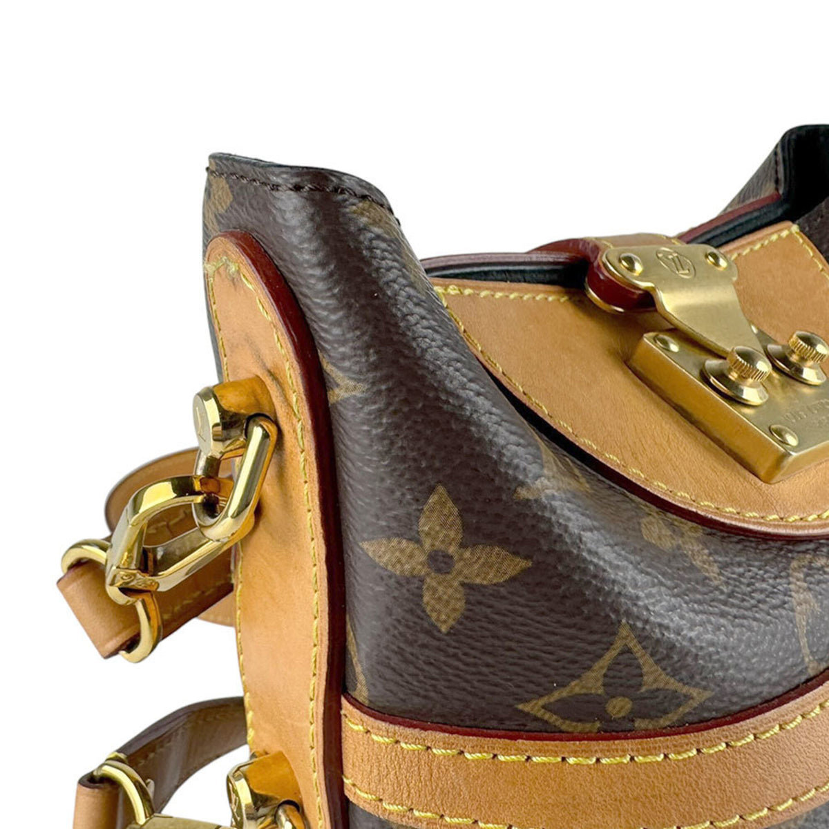 Louis Vuitton Brown Monogram Monogram Shoulder Bag (Pre-Owned)