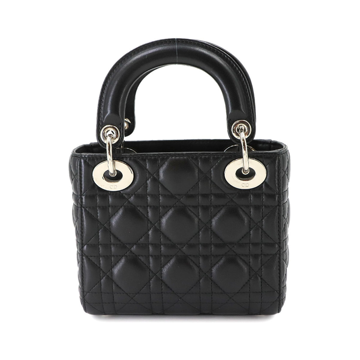 Christian Dior Black Leather Handbag (Pre-Owned)