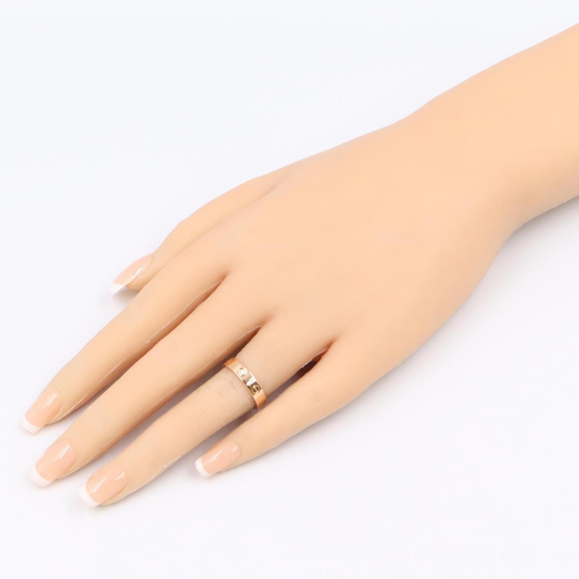 Cartier Gold Clear Pink Gold (18K) Band Ring (Pre-Owned)