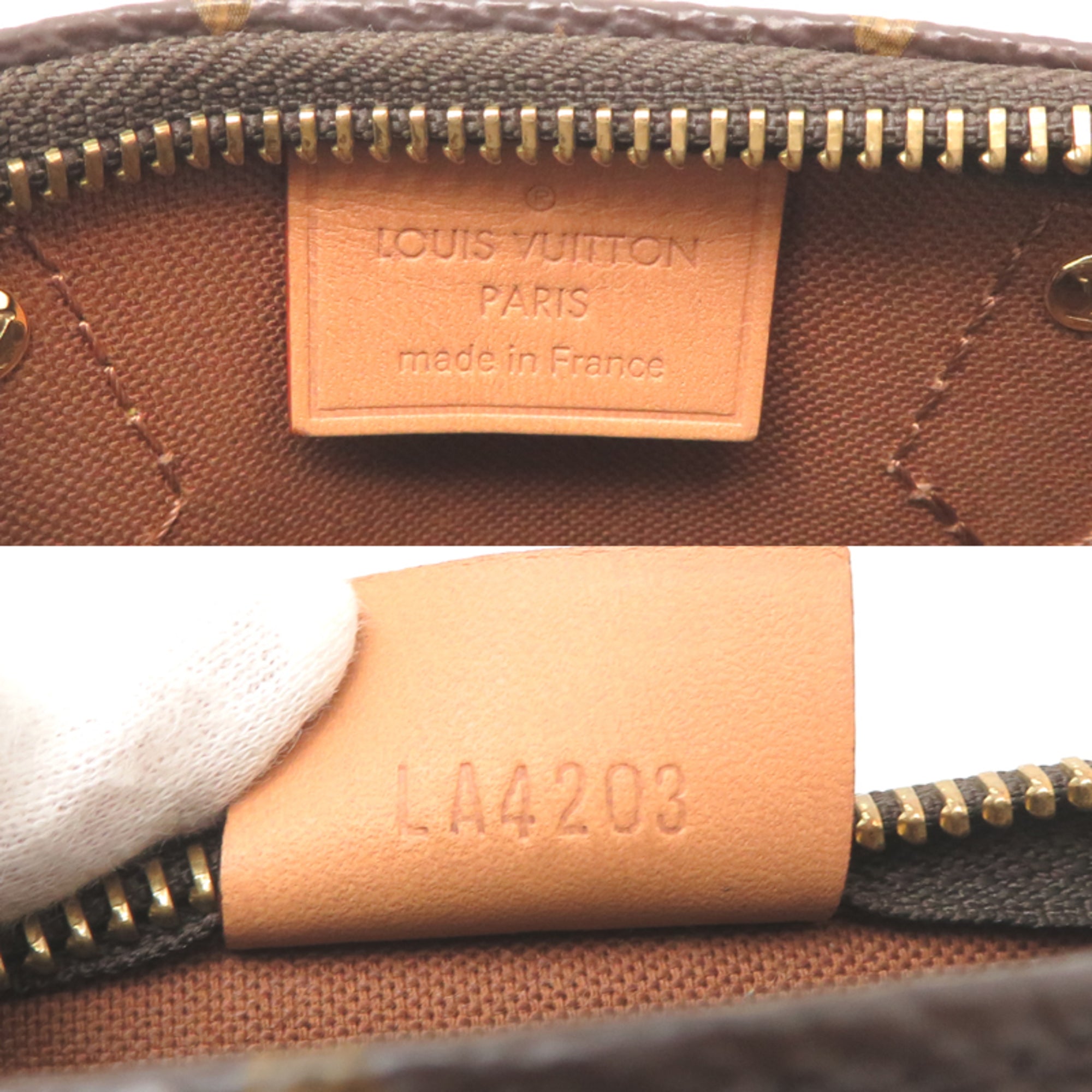 Louis Vuitton Brown Monogram Shoulder Bag (Pre-Owned)