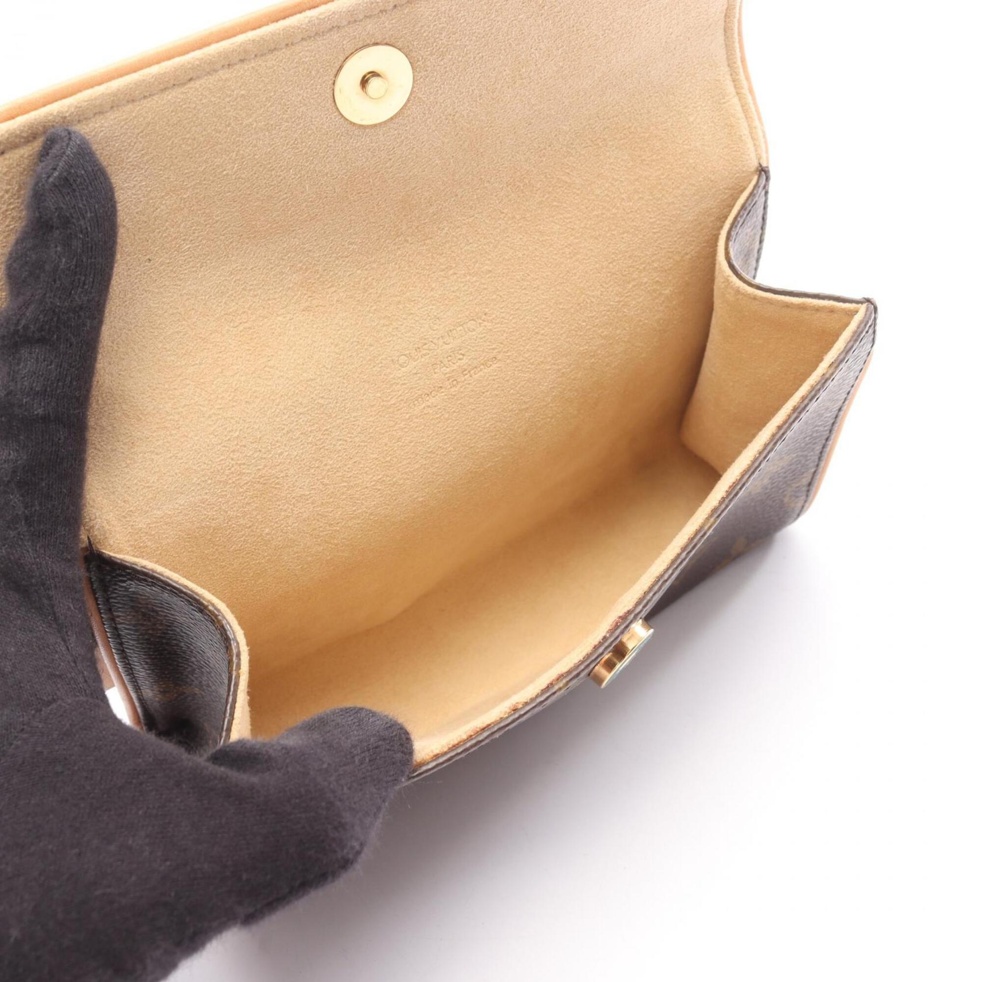 Louis Vuitton Brown Monogram Coated Canvas Leather Fanny Pack (Pre-Owned)