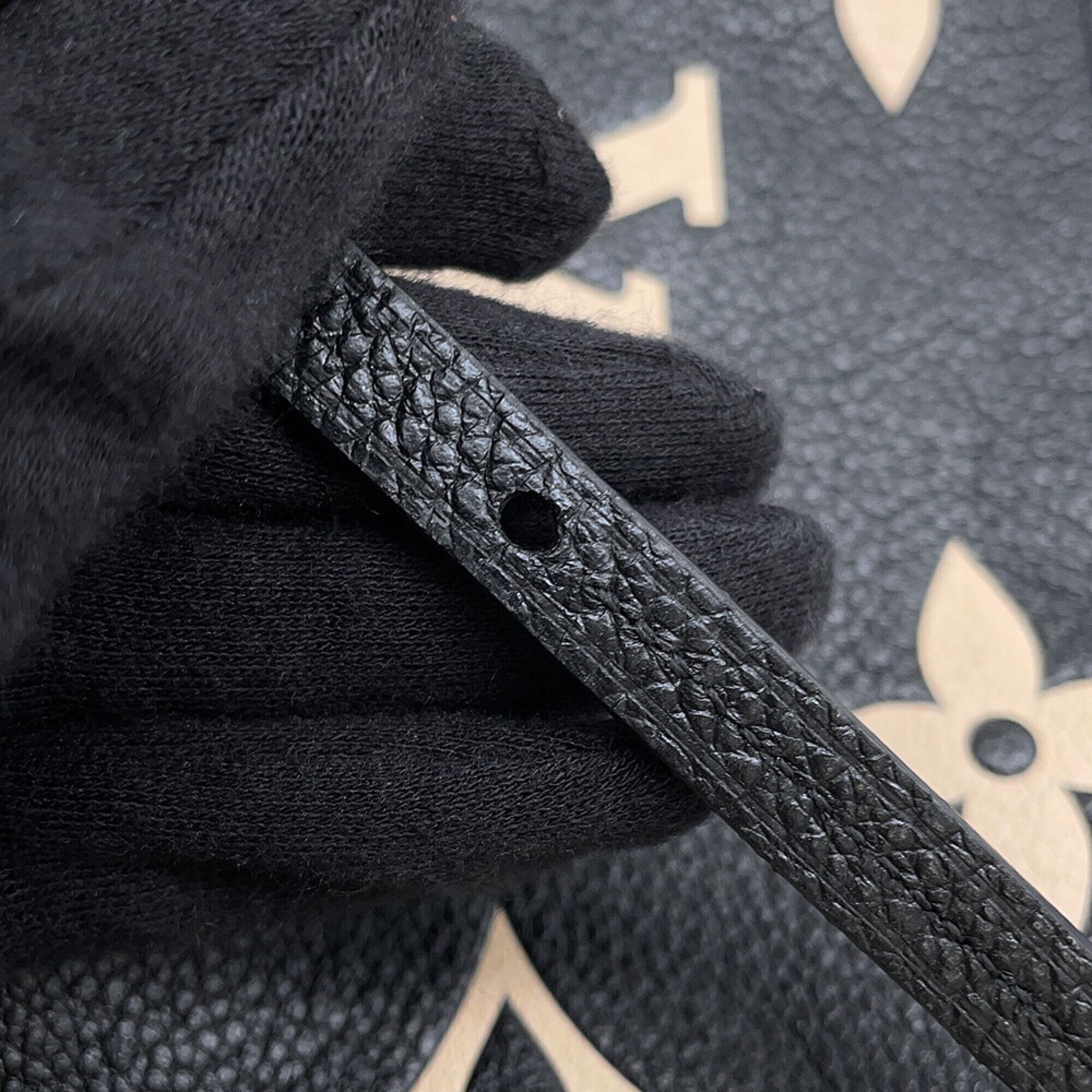 Louis Vuitton Monogram Empreinte Bicolor Black Noir Monogram Empreinte Handbag Shoulder Bag (Pre-Owned)