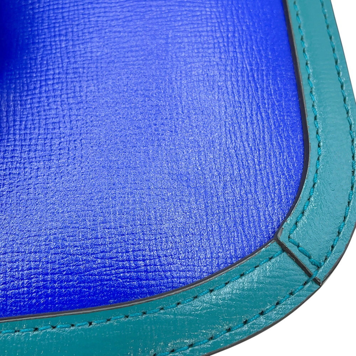 Gucci Blue Leather Handbag Shoulder Bag (Pre-Owned)