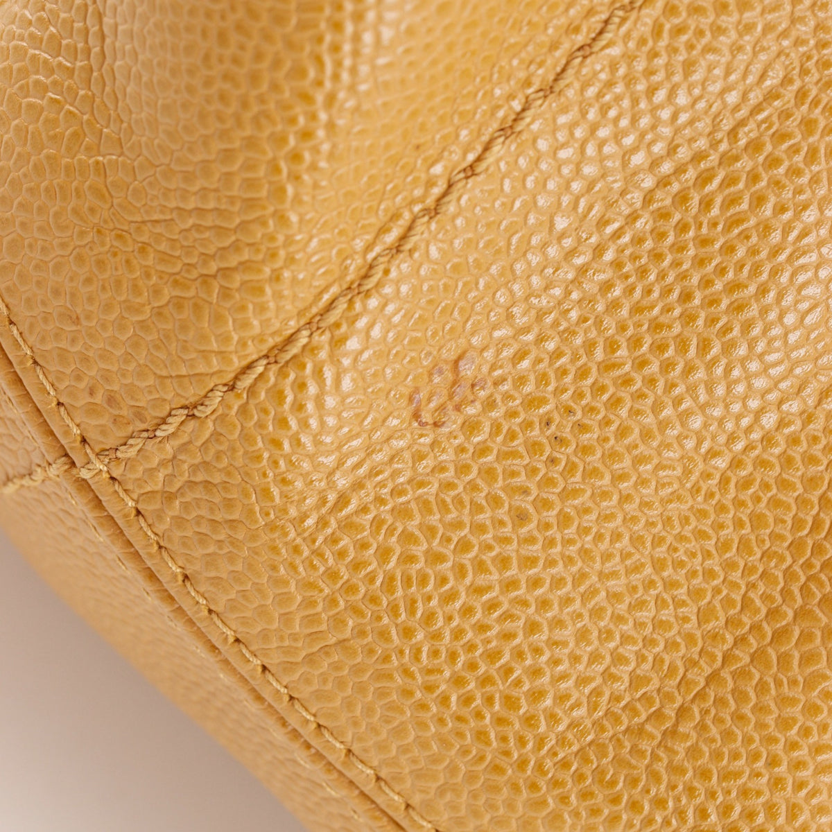 Chanel Camel Grained Calfskin Tote Bag (Pre-Owned)