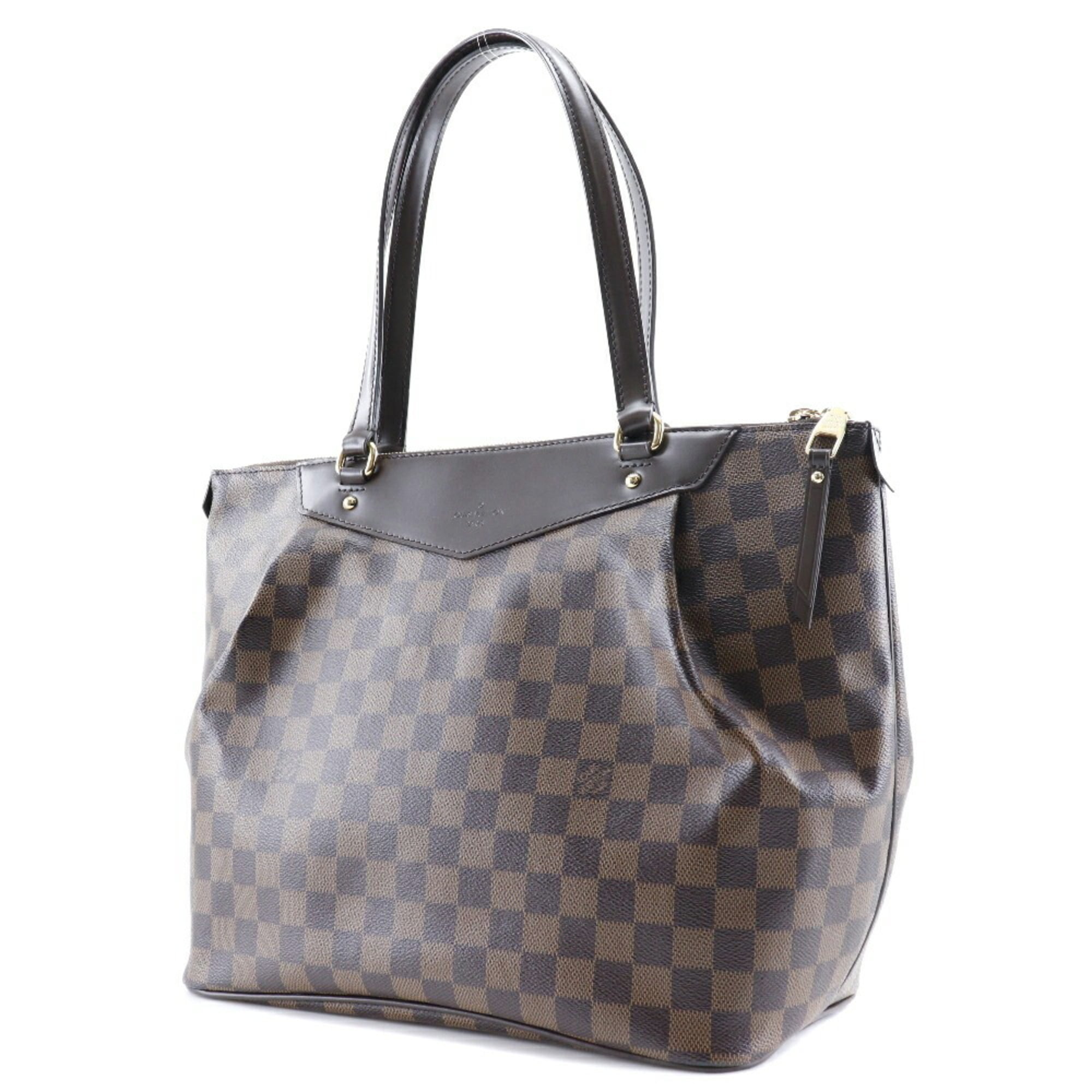 Louis Vuitton Brown Damier Canvas Tote Bag (Pre-Owned)