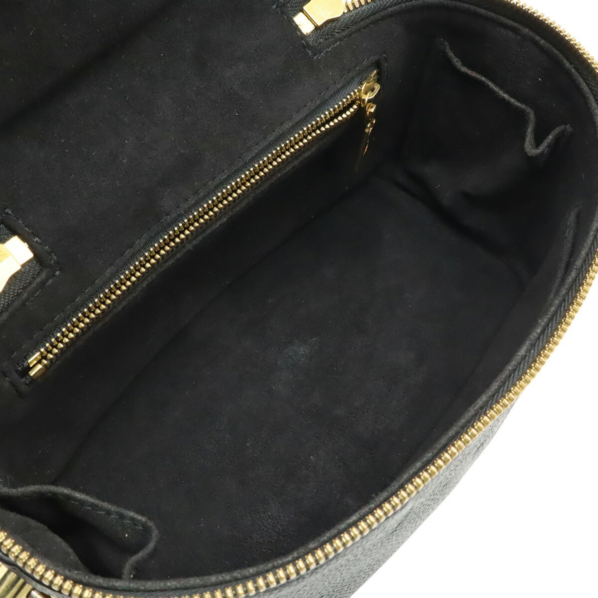 Louis Vuitton Noir Monogram Empreinte Leather Handbag Shoulder Bag (Pre-Owned)