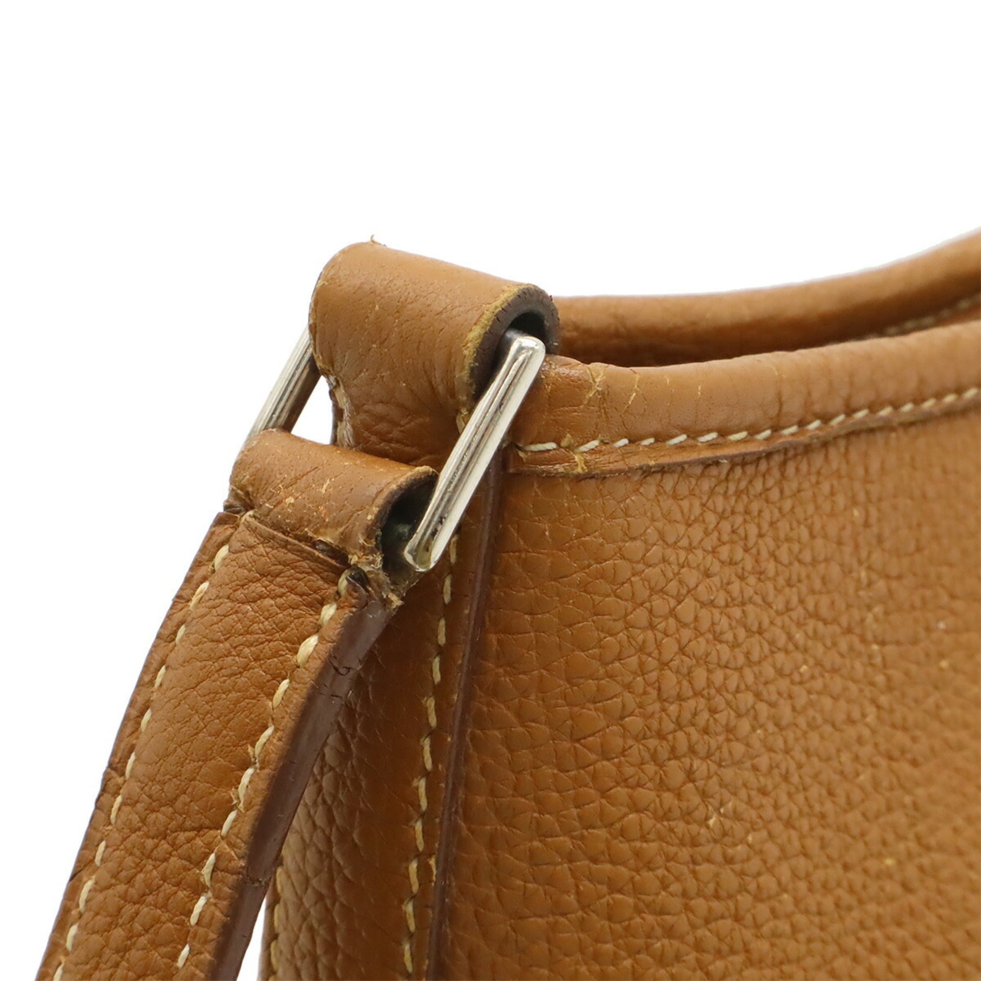 Hermes Berlingo Brown Epsom Leather Shoulder Bag (Pre-Owned)
