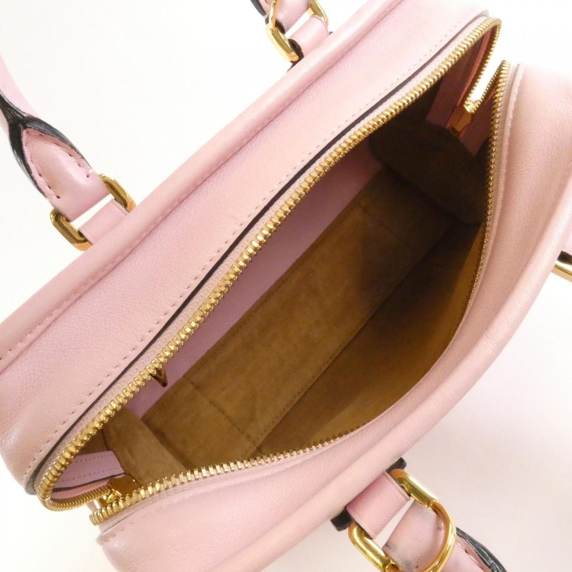 Loewe Pink Leather Handbag (Pre-Owned)