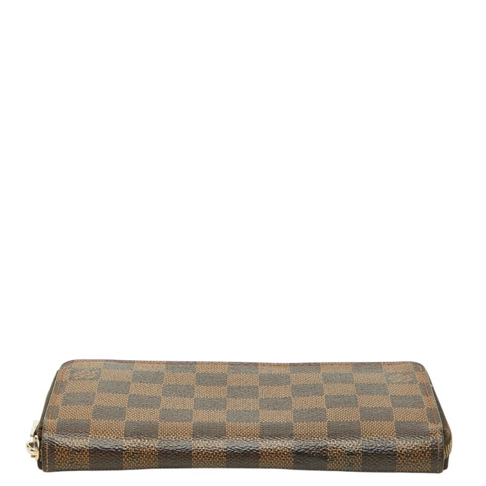 Louis Vuitton Brown Pvc Leather Long Wallet (Bi-Fold) (Pre-Owned)